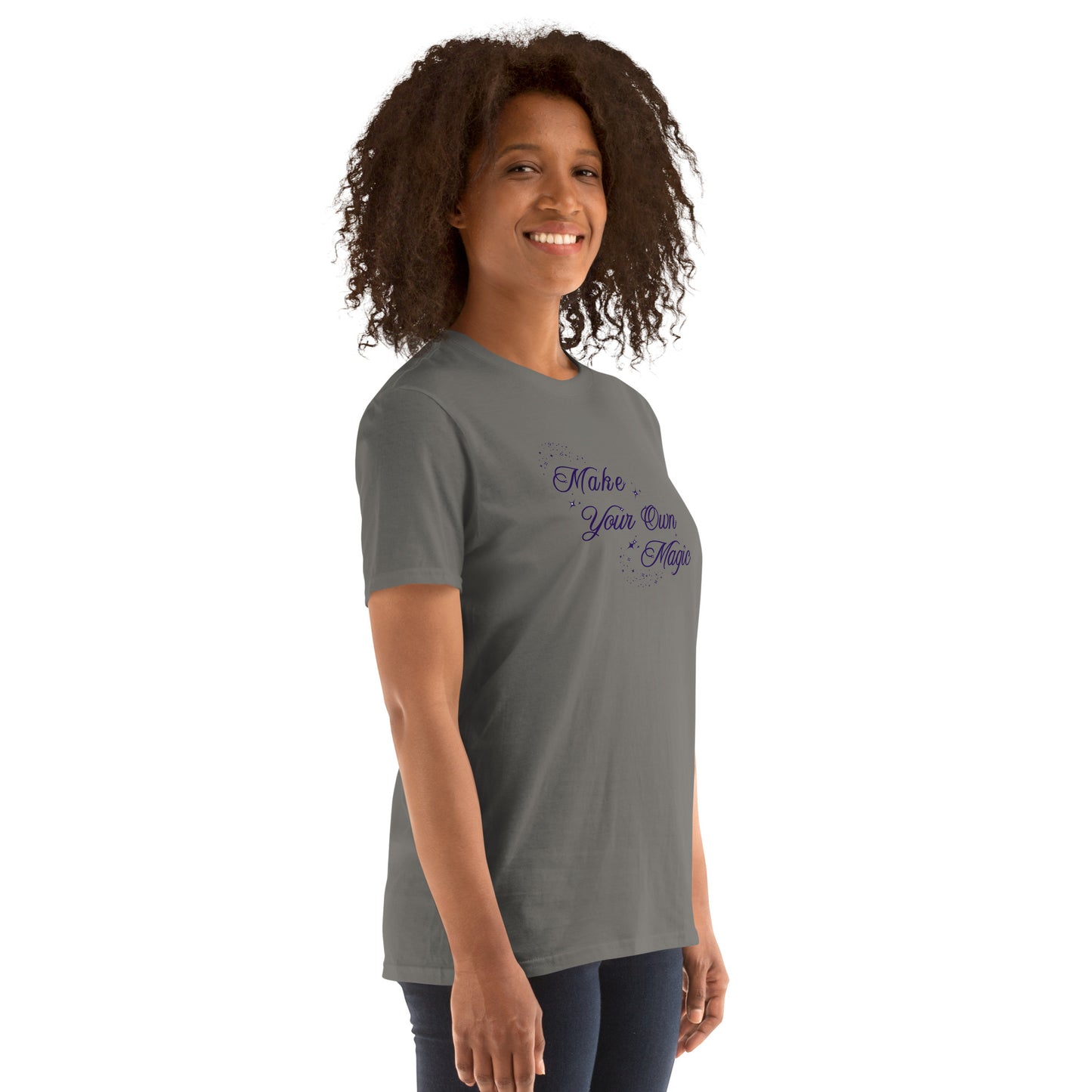 Believe in Magic Tee Make Your Own Magic Unisex Tee by EraofInk