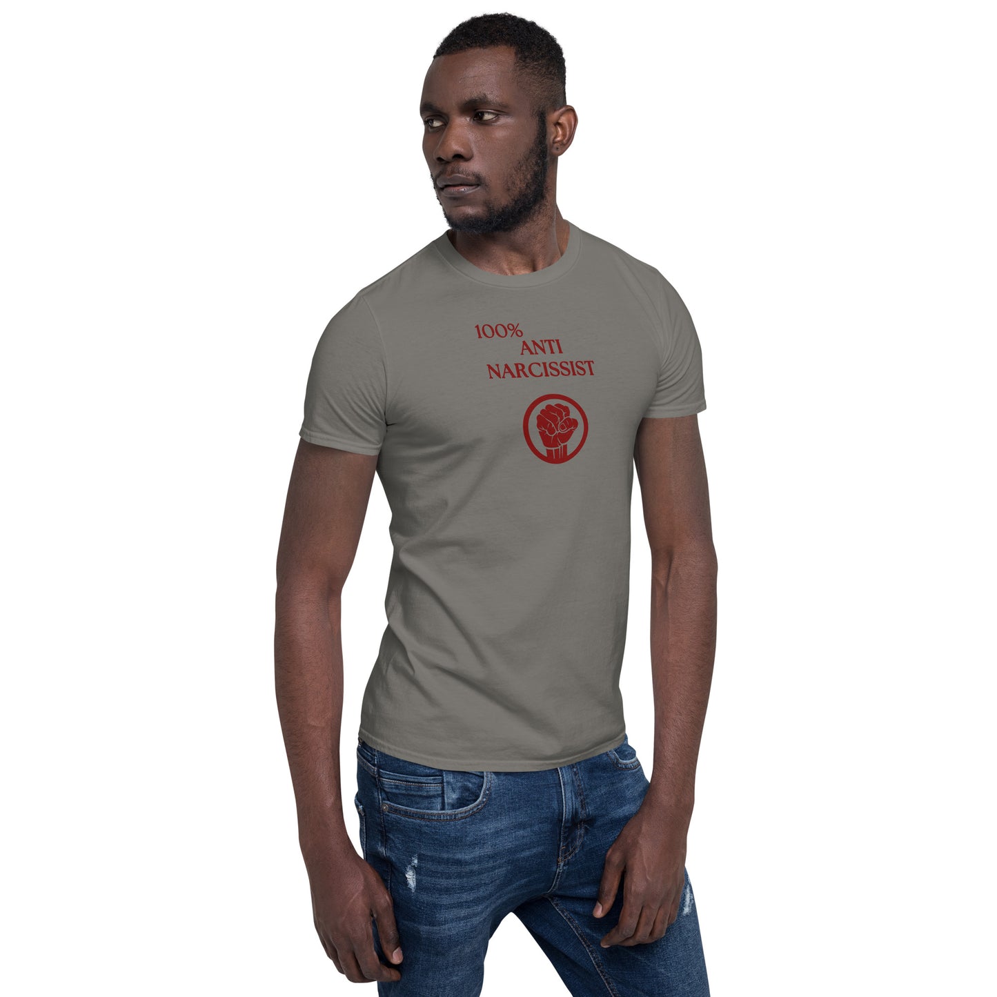 Stand Up Against Narcissistic Abuse 100% Against Narc Abuse Unisex Tee by EraofInk
