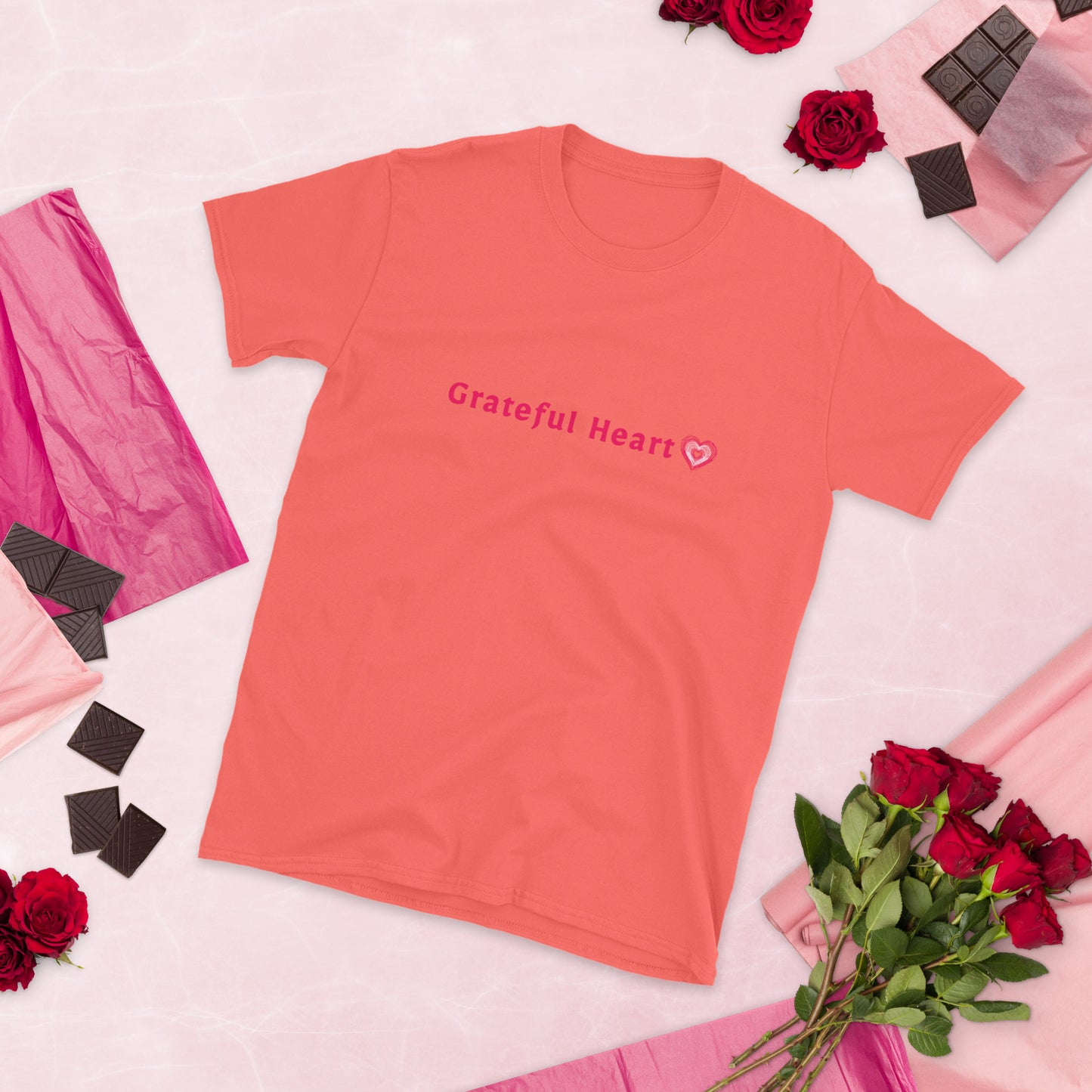 Grateful Heart Unisex Tee by RecreatingKrista
