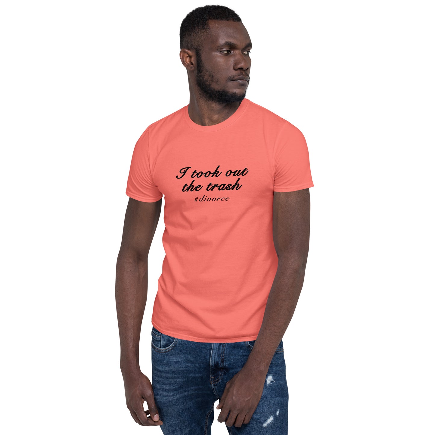 Funny Divorce Tee I Took Out the Trash Unisex Tee by EraofInk