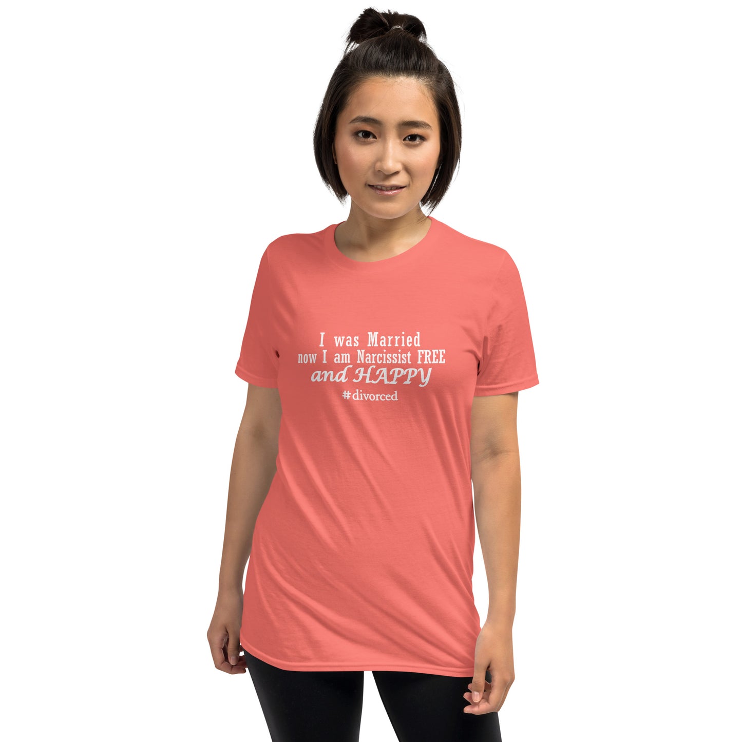 I Was Married Now I Am Narcissist Free & Happy #divorce Unisex Tee by EraofInk