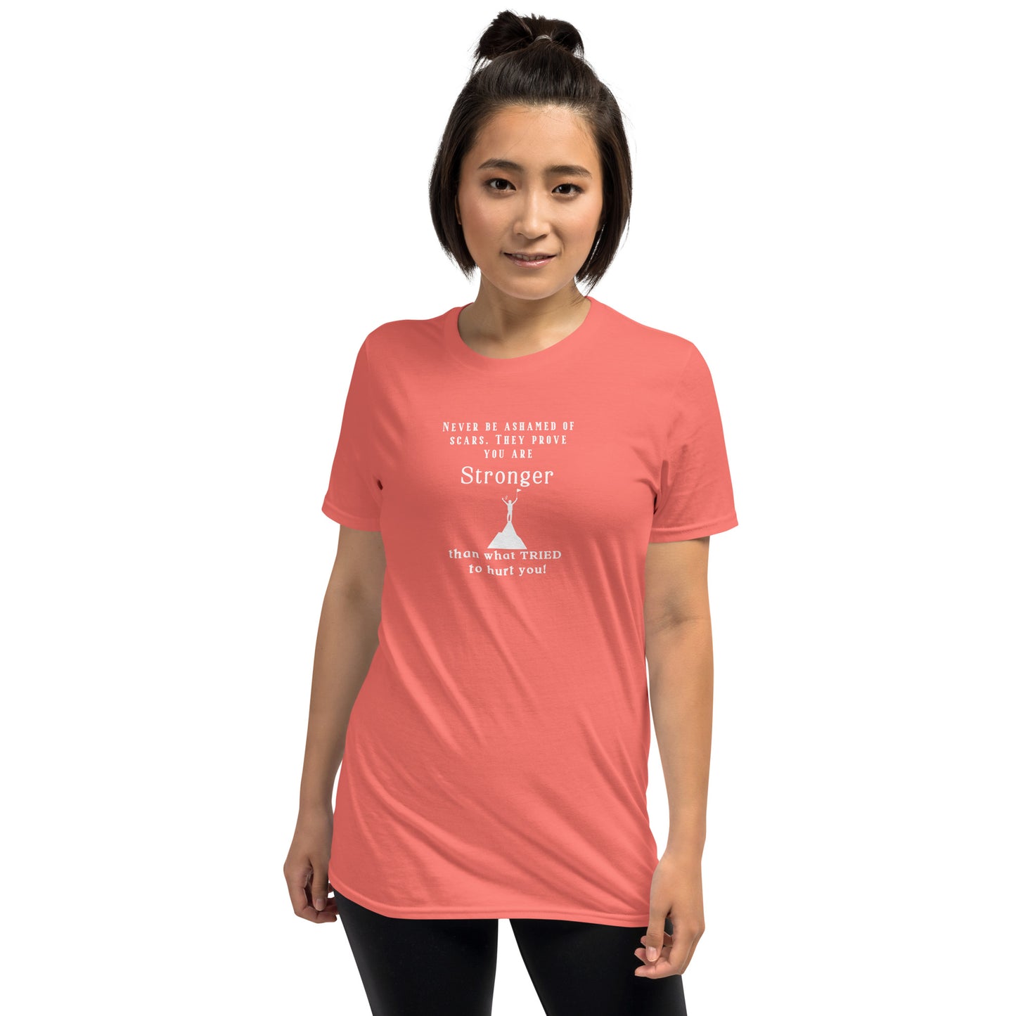 Never Be Ashamed of Scars They Prove You Are Stronger Than What Tried to Hurt You Unisex Tee by EraofInk