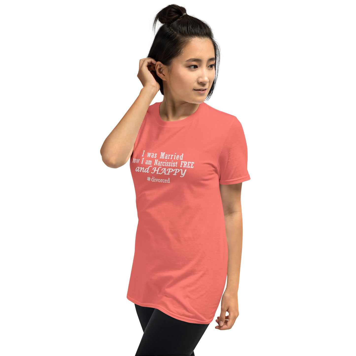 I Was Married Now I Am Narcissist Free & Happy #divorce Unisex Tee by EraofInk