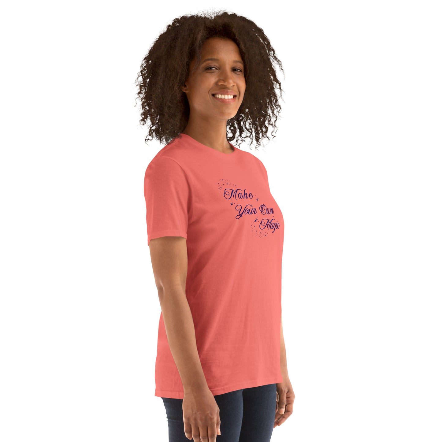 Believe in Magic Tee Make Your Own Magic Unisex Tee by EraofInk