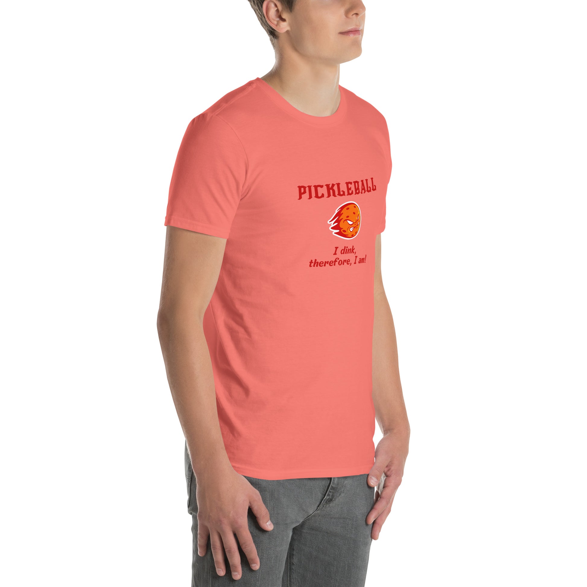 Pickleball I Dink, Therefore, I Am Unisex Tee by EraofInk