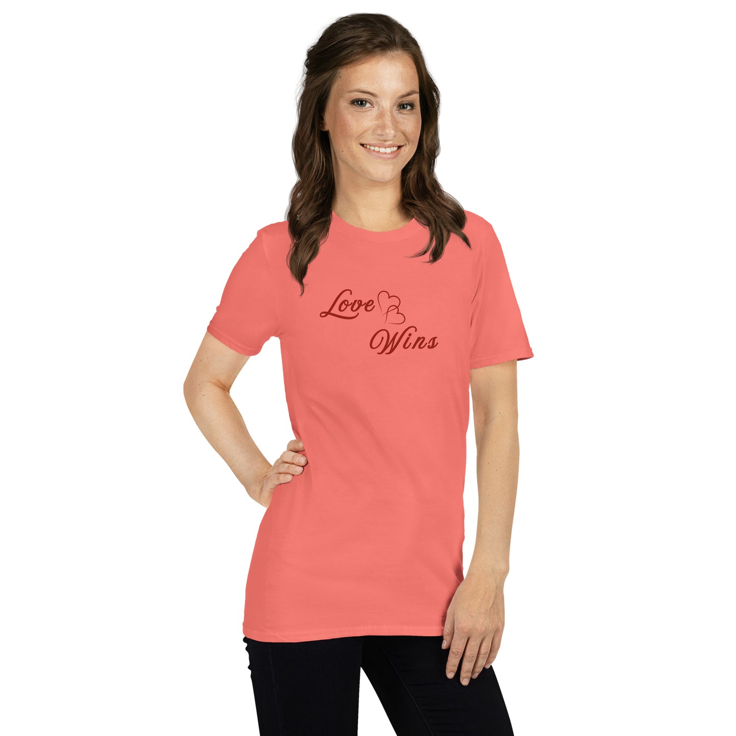 Love Wins Unisex Tee by EraofInk