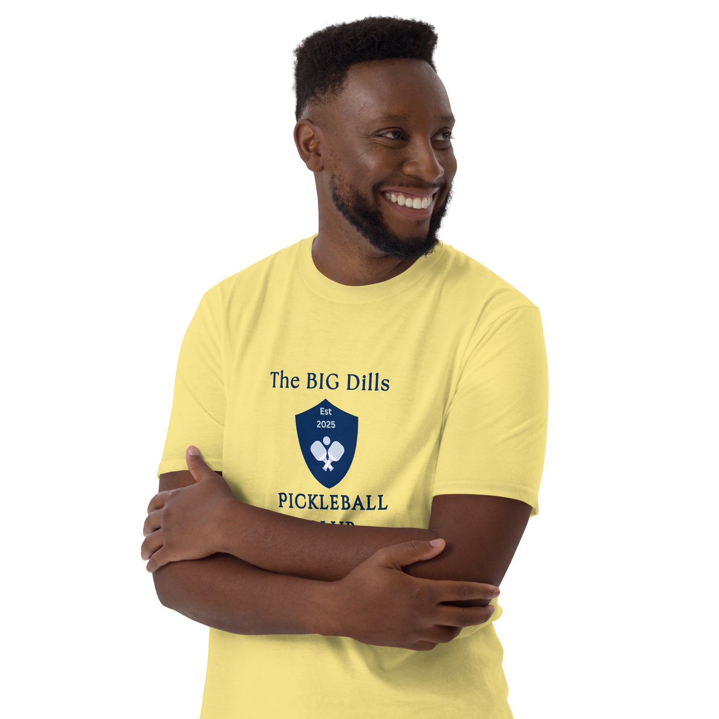 The Big Dills Pickleball Club Est 2025 Blue Design Unisex Tee by EraofInk