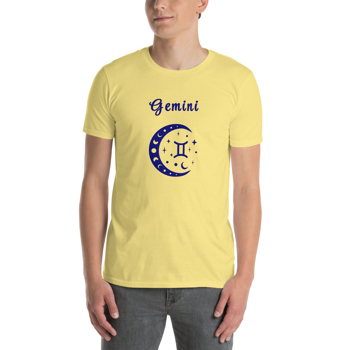 Gemini Astrological Zodiac Unisex Tee by EraofInk