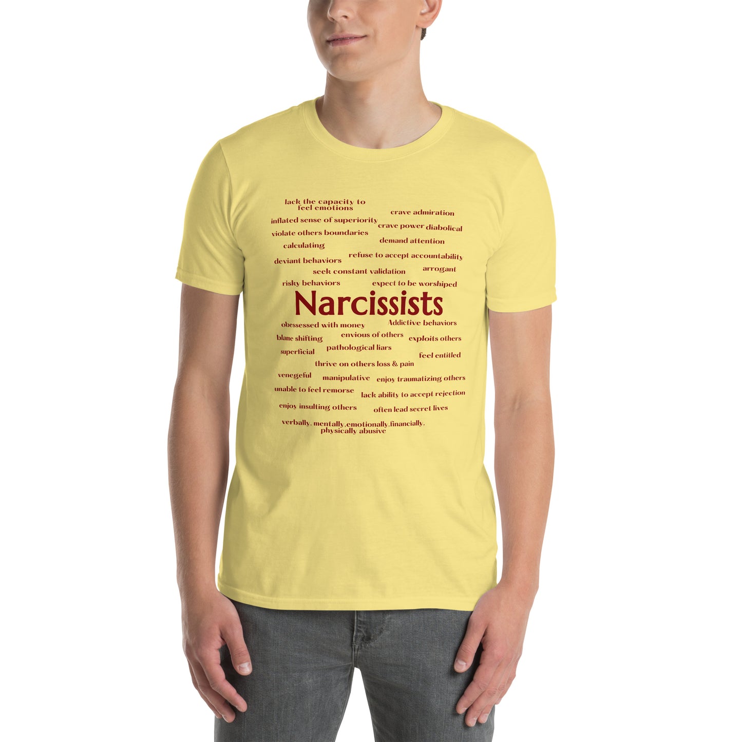 The Games Narcissists Play Narcissists & Toxic Abusive Behaviors Unisex Tee by EraofInk