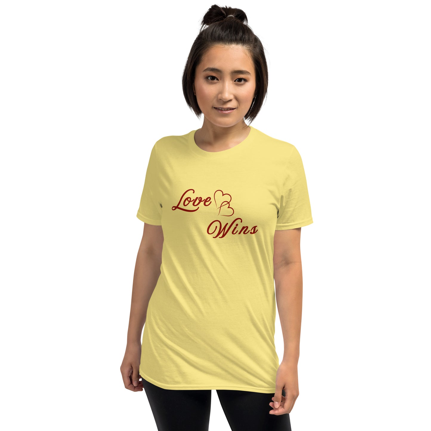Love Wins Unisex Tee by EraofInk