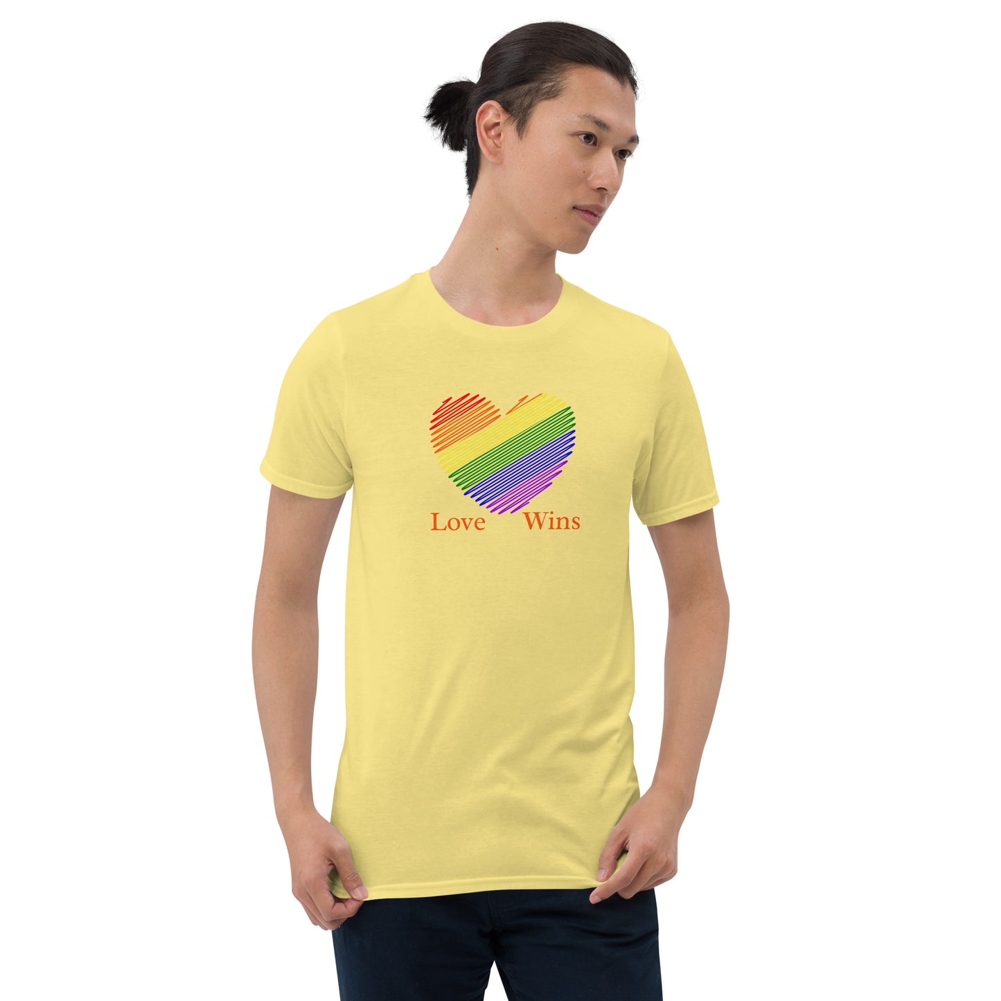 Love Wins LGBTQ LGBTQ+ LGBTQIA Love Wins Unisex Tee by EraofInk