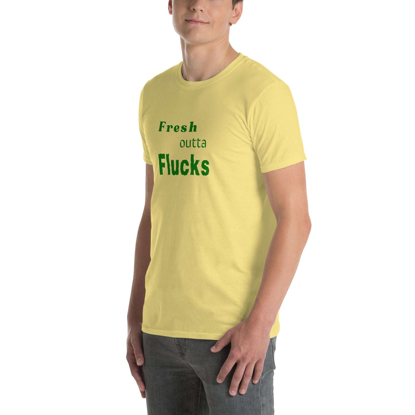 Fresh Outta Flucks Unisex Tee by EraofInk