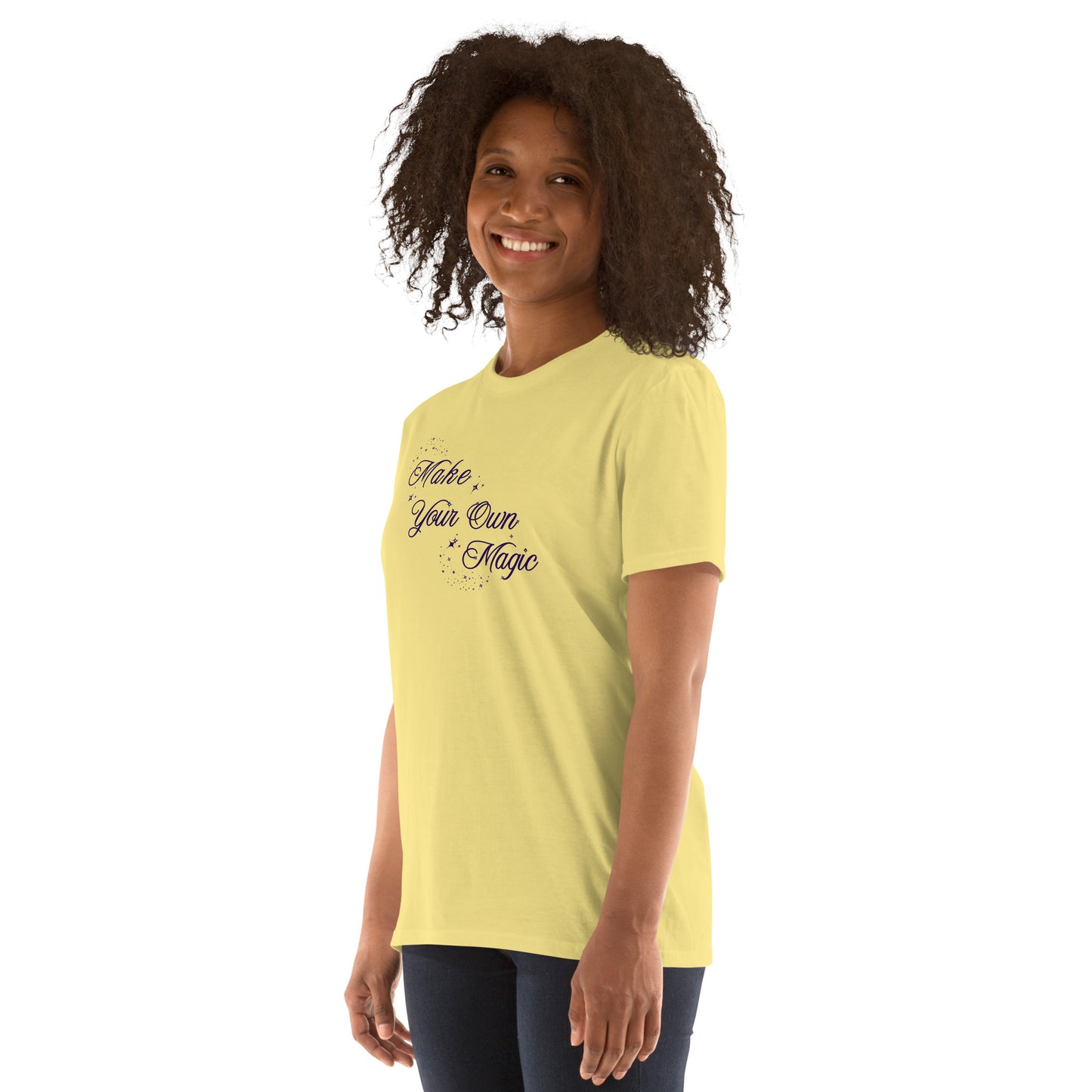 Believe in Magic Tee Make Your Own Magic Unisex Tee by EraofInk