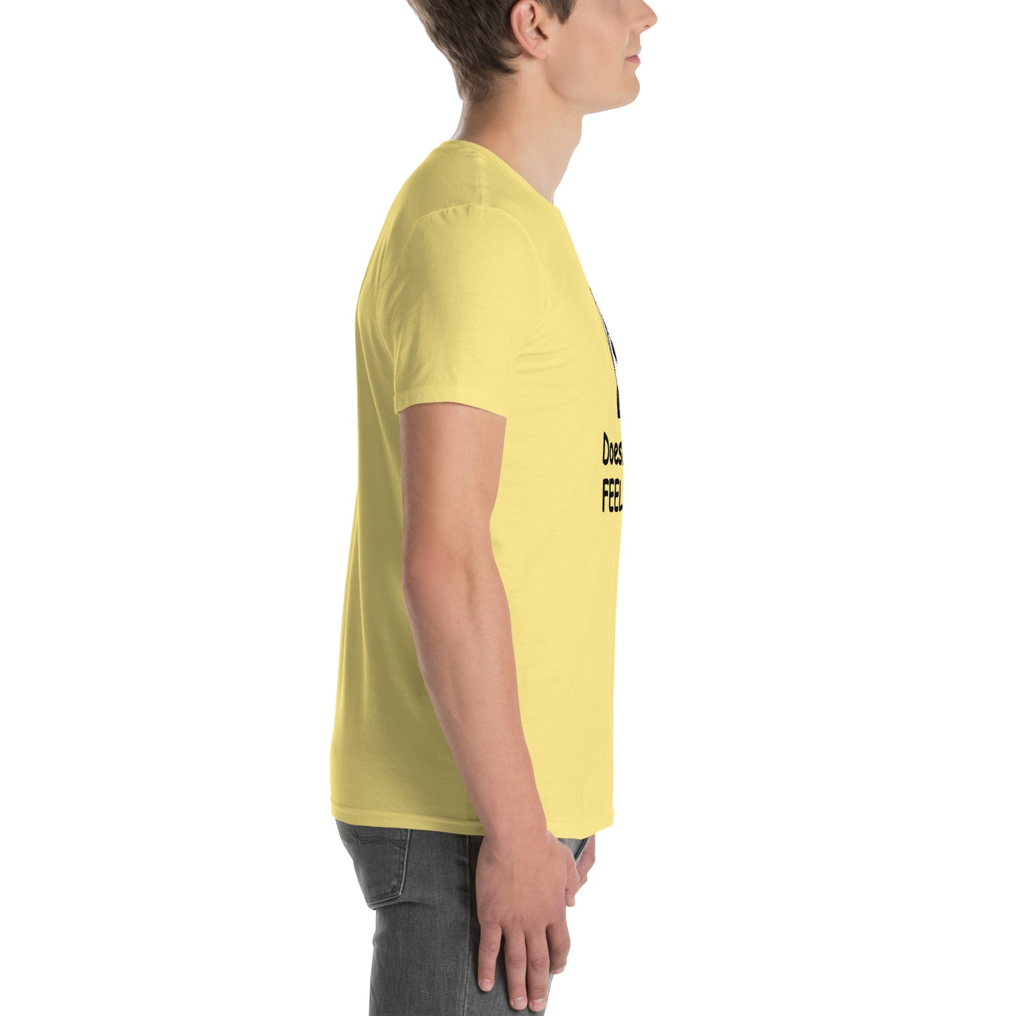 Doesn't Do Feelings Unisex Tee by EraofInk