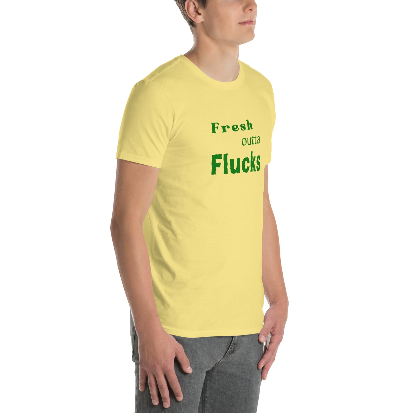 Fresh Outta Flucks Unisex Tee by EraofInk