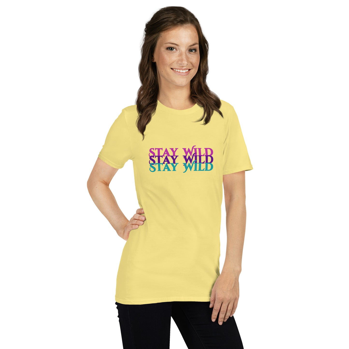 Stay Wild Unisex Tee by EraofInk