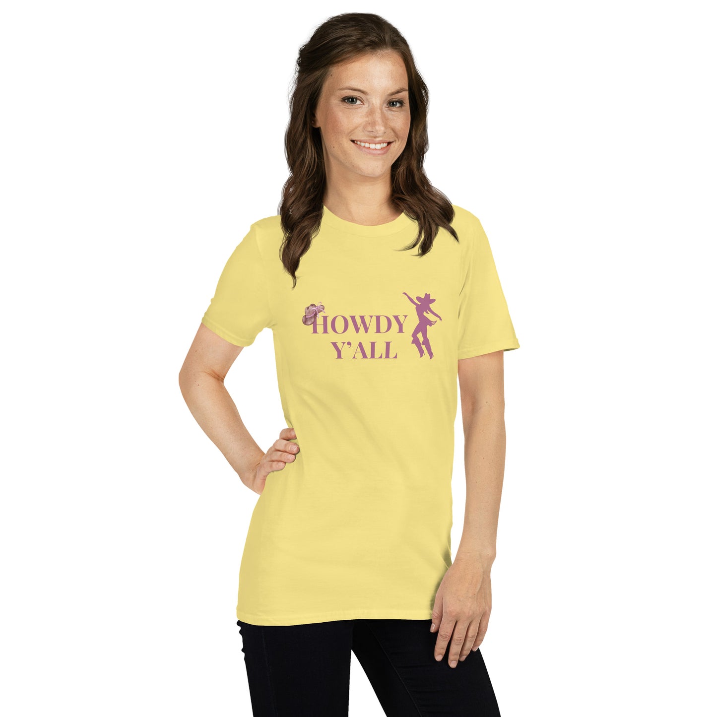Howdy Y'all Unisex Tee by EraofInk