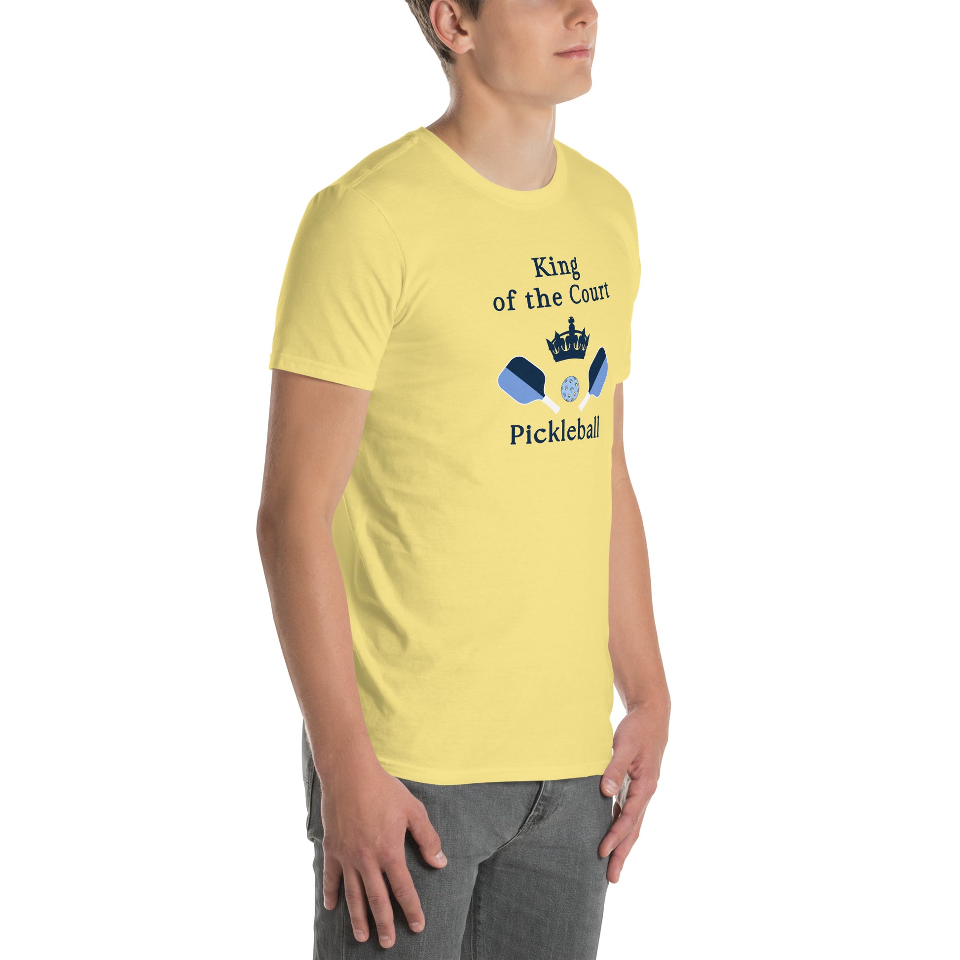 King of the Court Pickleball Unisex Tee by EraofInk