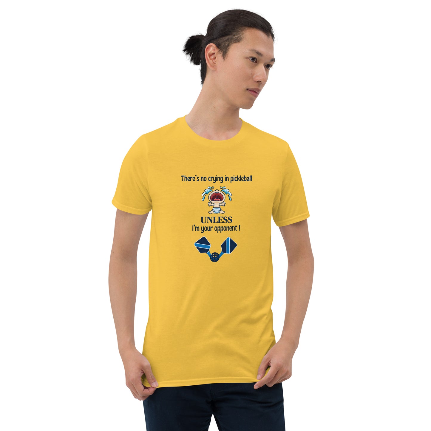 There's No Crying in Pickleball Unless I'm Your Opponent Unisex Tee by EraofInk