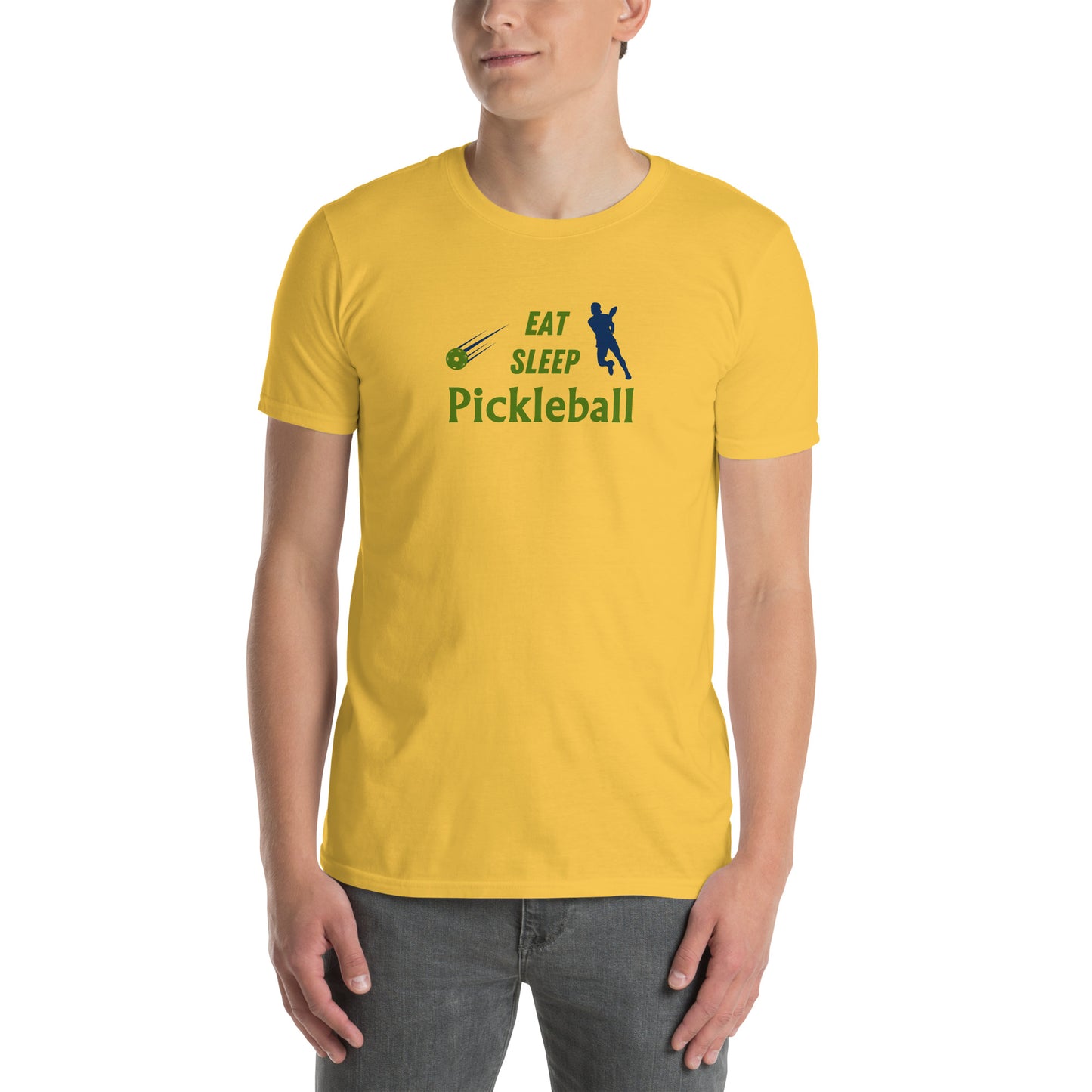 Eat Sleep Pickleball Unisex Tee by EraofInk