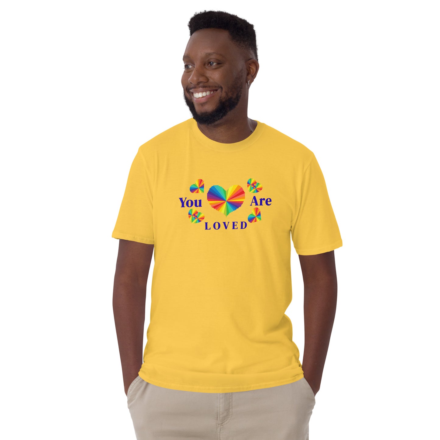 LGBTQ+ Tee LGBTQIA Tee Equality Tee You Are Loved Unisex Tee by EraofInk