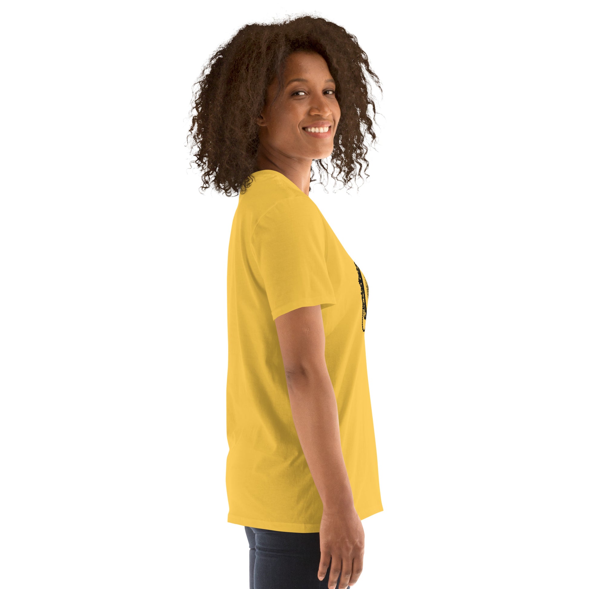 Goth Witch in Victorian Frame Unisex Tee by EraofInk