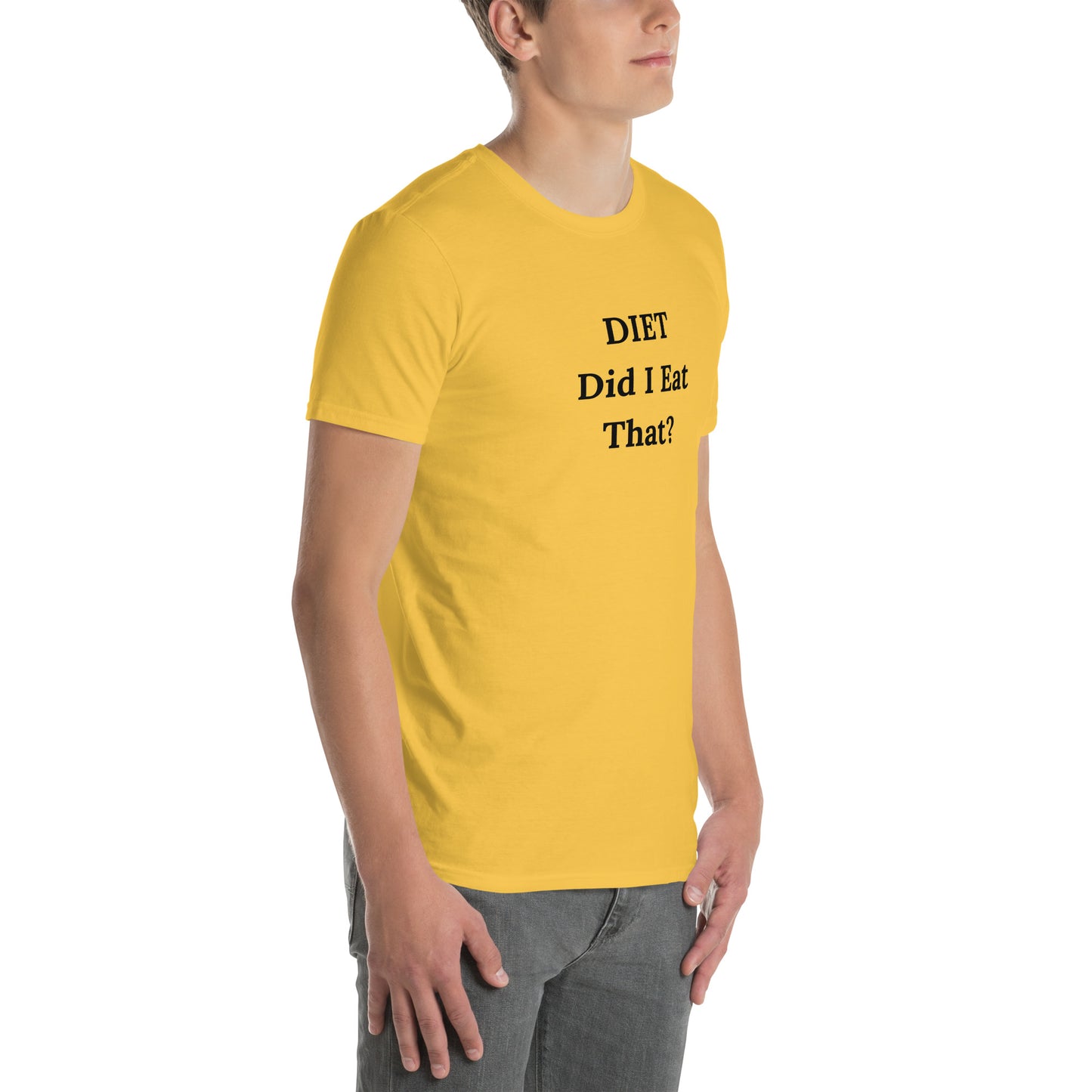 DIET Did I Eat That? Unisex Tee by EraofInk