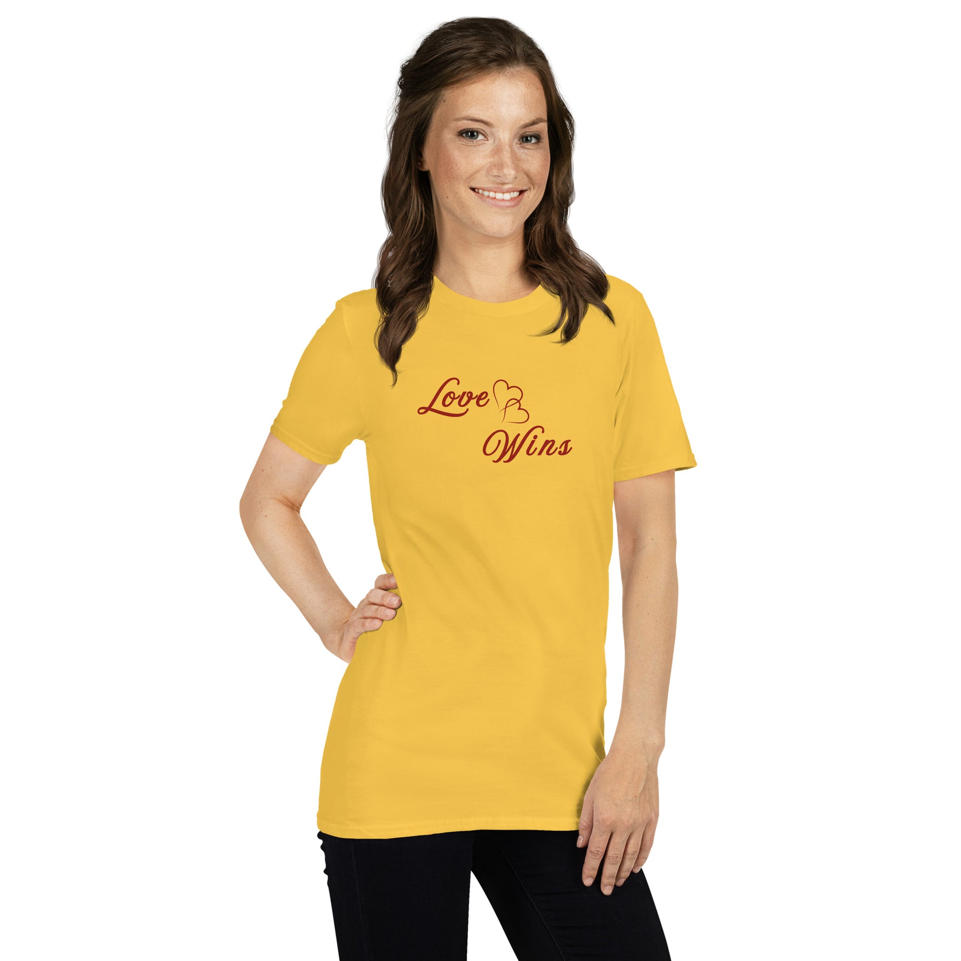 Love Wins Unisex Tee by EraofInk