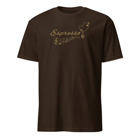 Espresso Music Inspired Unisex Tee by EraofInk