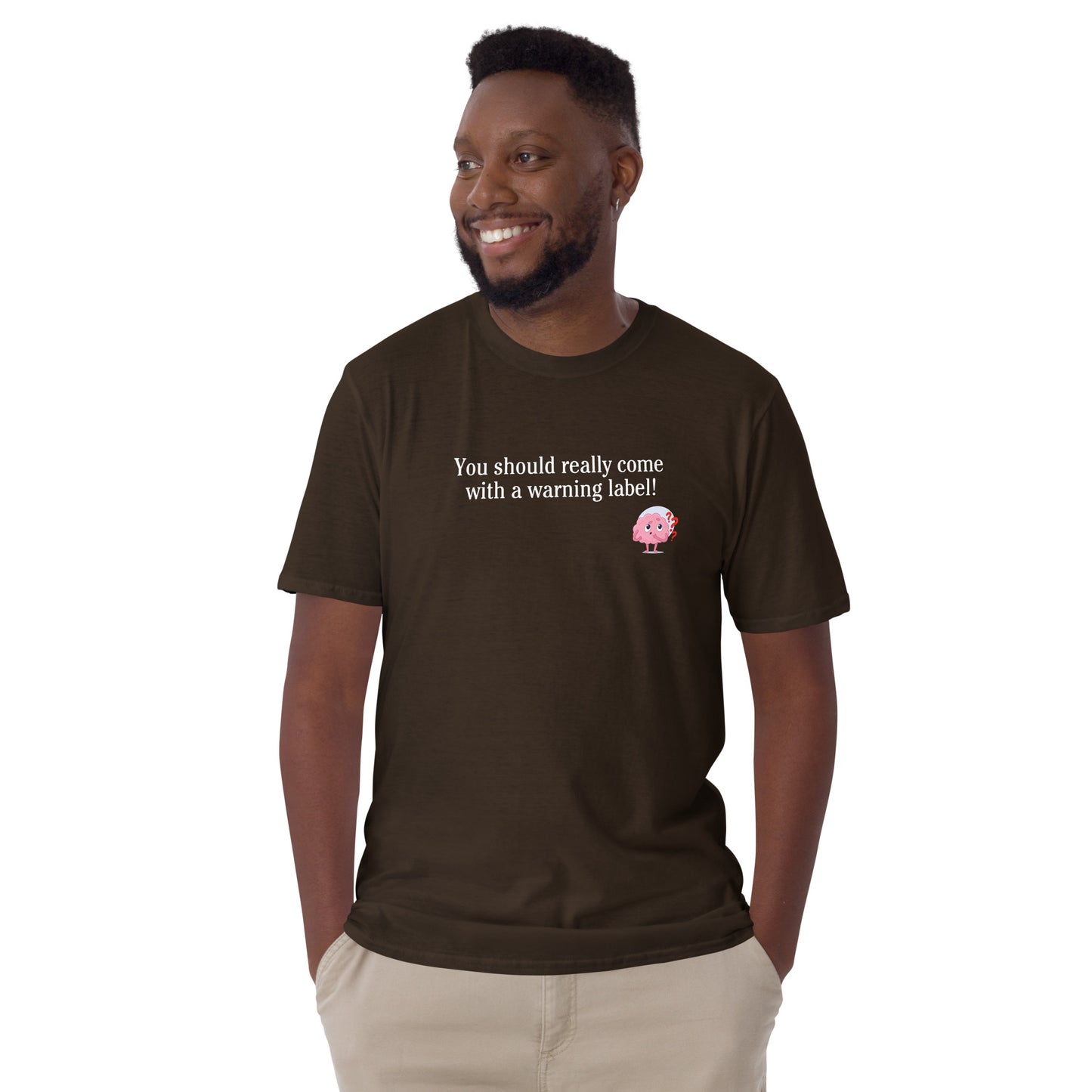 Sarcastic Insult Tee You Should Really Come With a Warning Label Unisex Tee by EraofInk