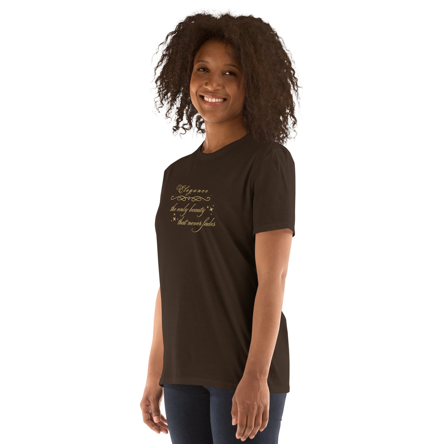Elegance The Only Beauty That Never Fades Unisex Tee by EraofInk