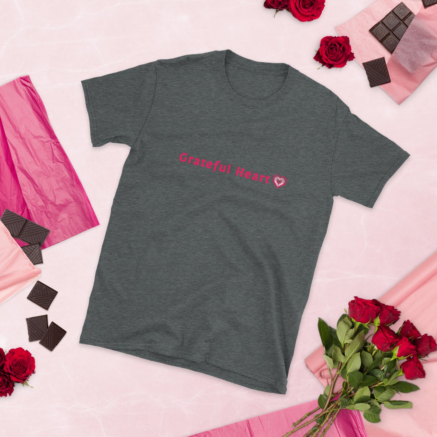 Grateful Heart Unisex Tee by RecreatingKrista