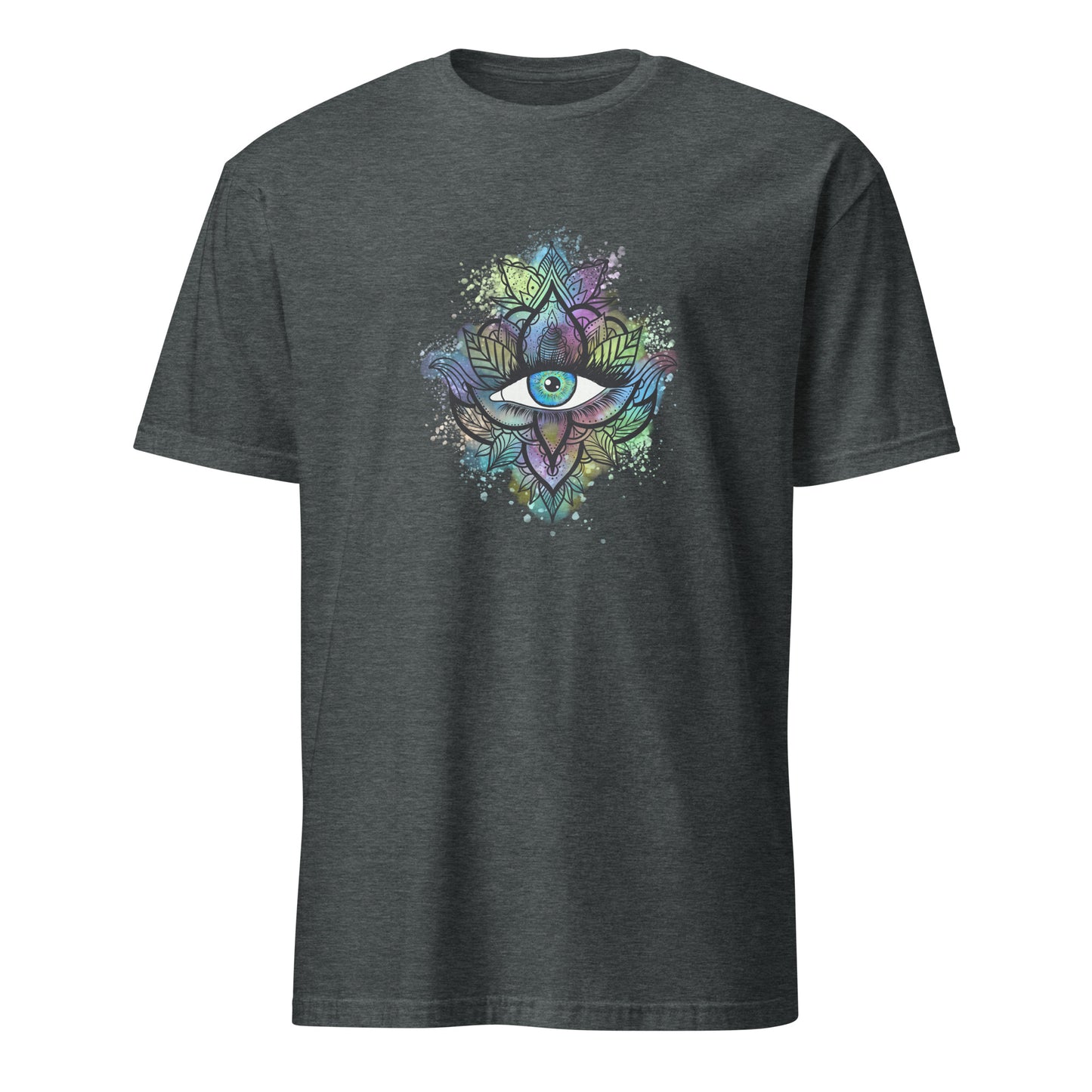 Third Eye Design With Semi Transparent Colors ** Design on Back** Unisex Tee by EraofInk