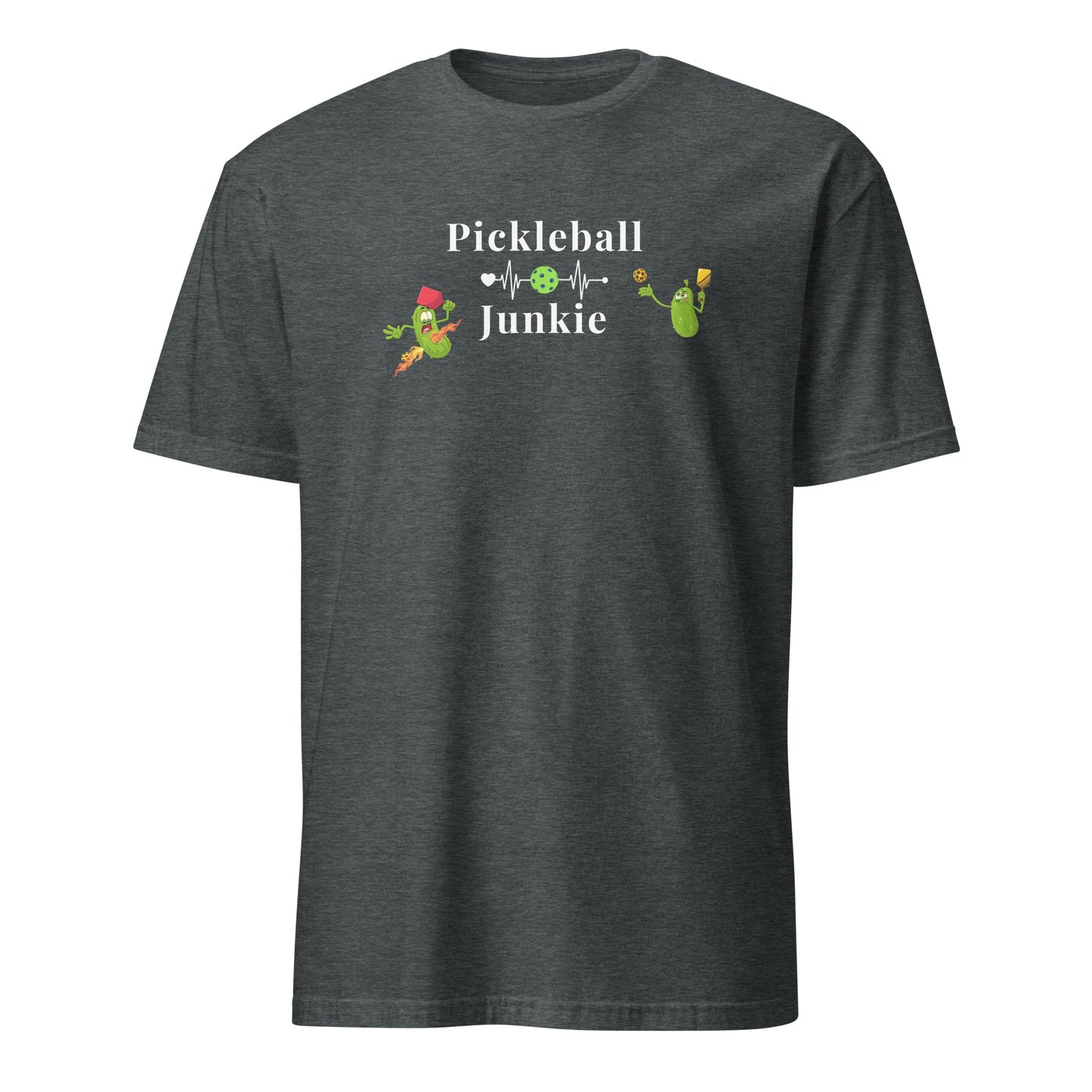 Pickleball Junkie Unisex Tee by EraofInk