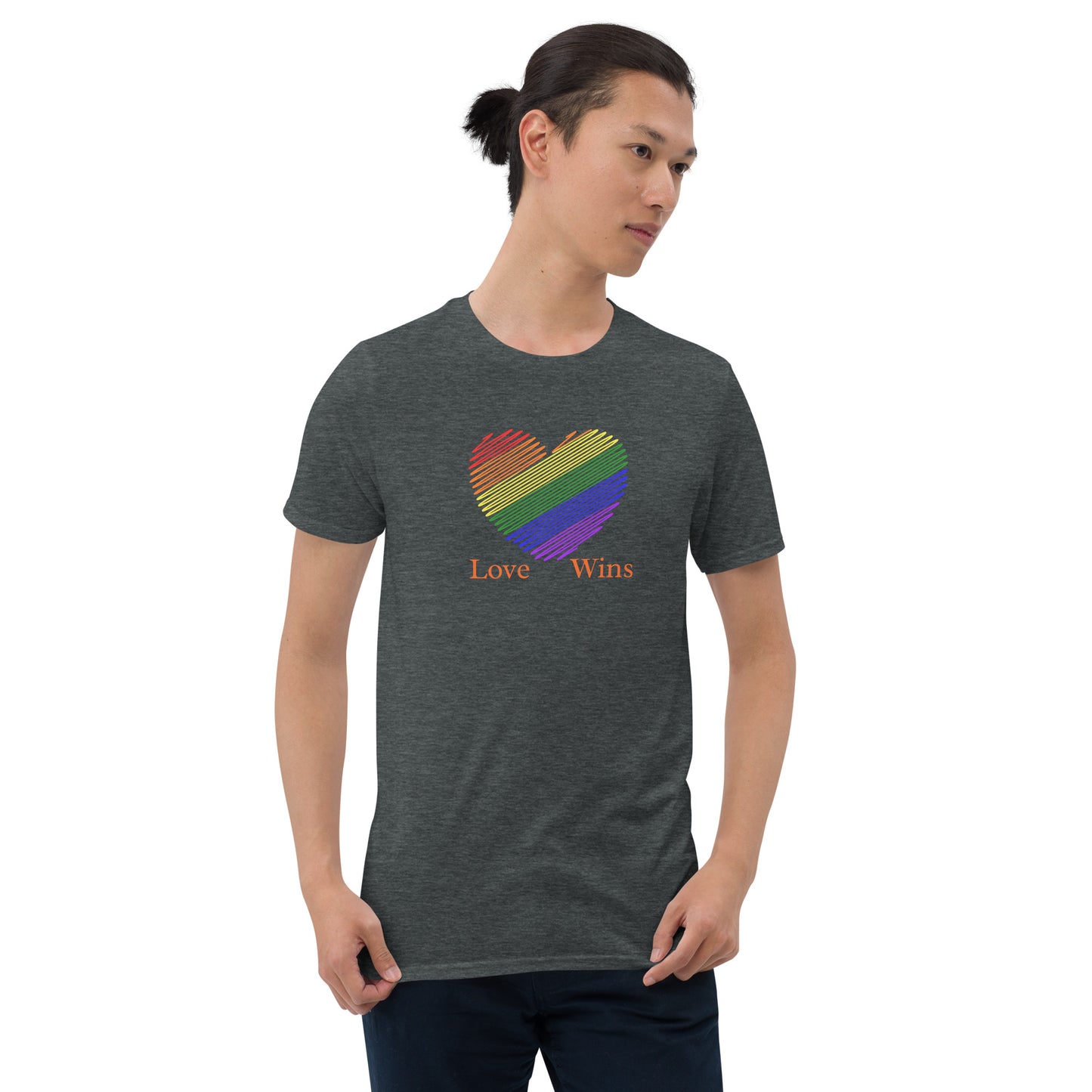 Love Wins LGBTQ LGBTQ+ LGBTQIA Love Wins Unisex Tee by EraofInk