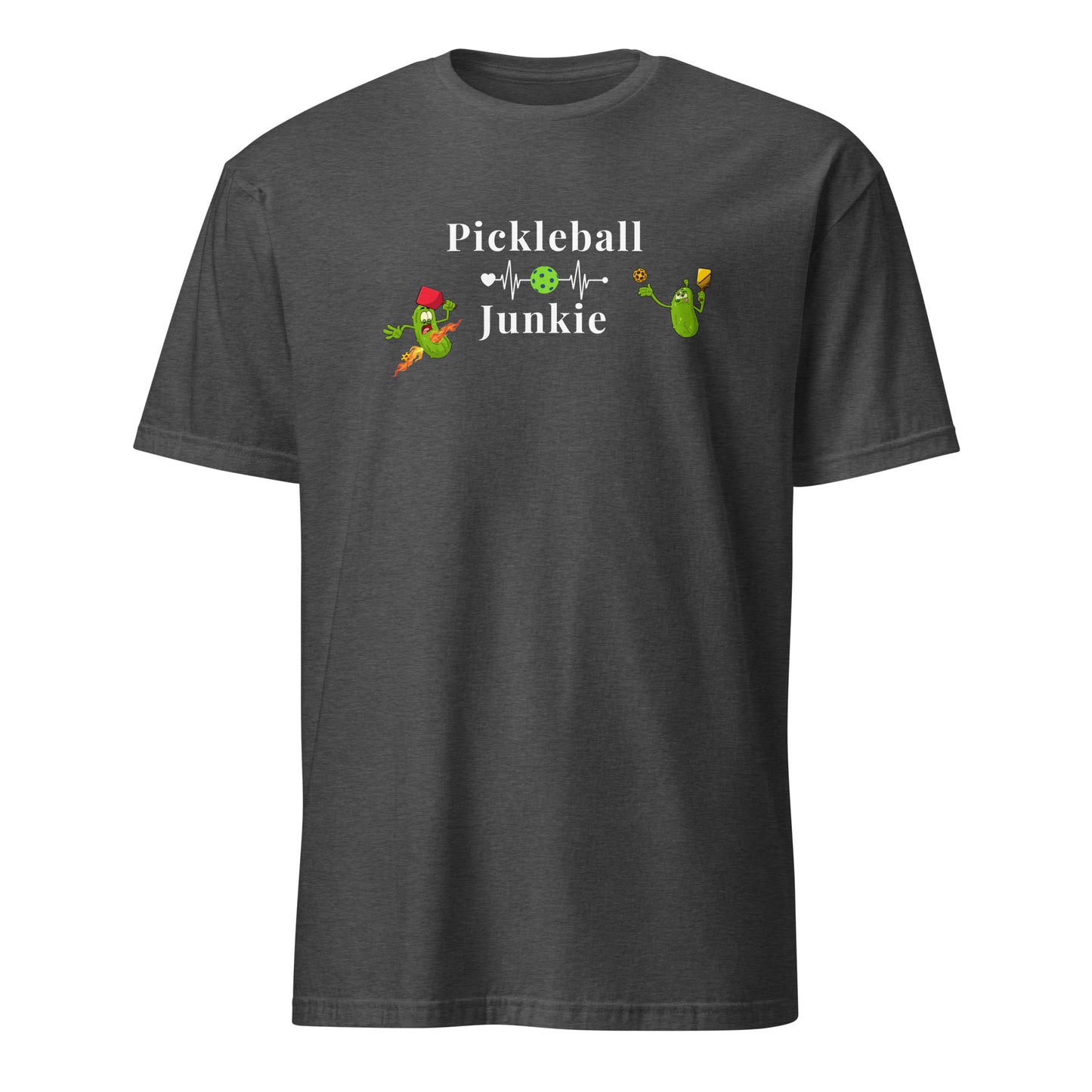 Pickleball Junkie Unisex Tee by EraofInk