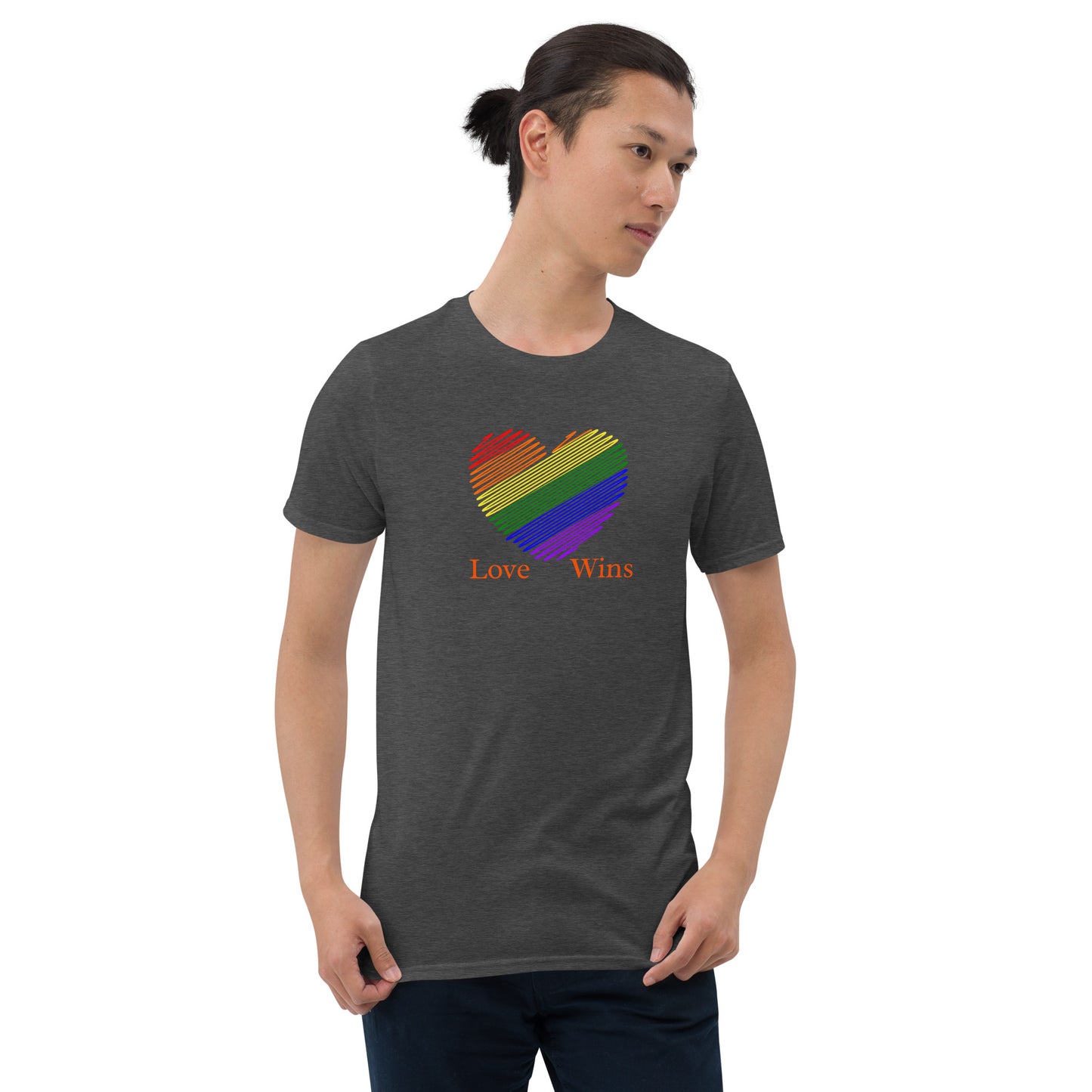 Love Wins LGBTQ LGBTQ+ LGBTQIA Love Wins Unisex Tee by EraofInk
