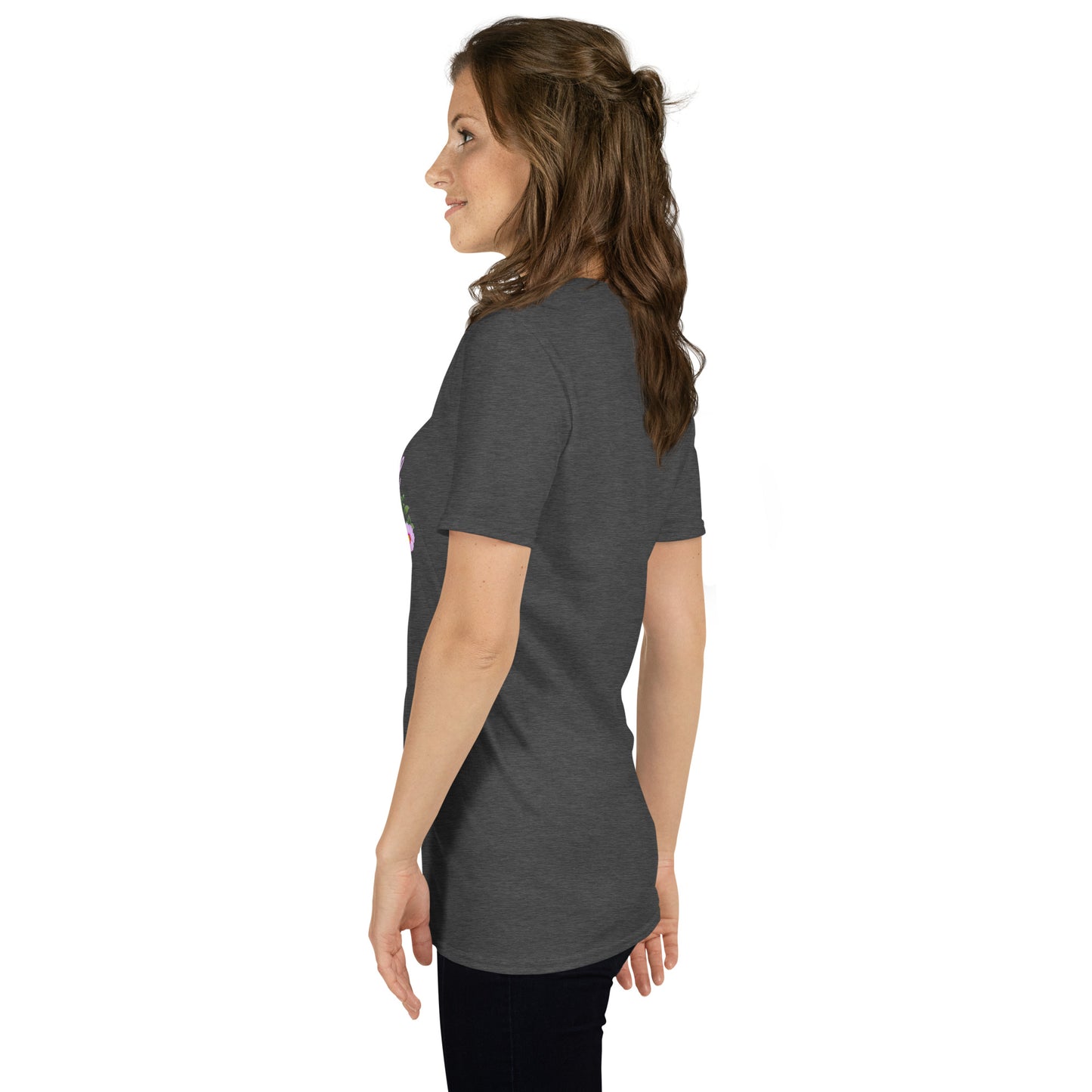 Grateful Floral Design Unisex Tee by Eraofink