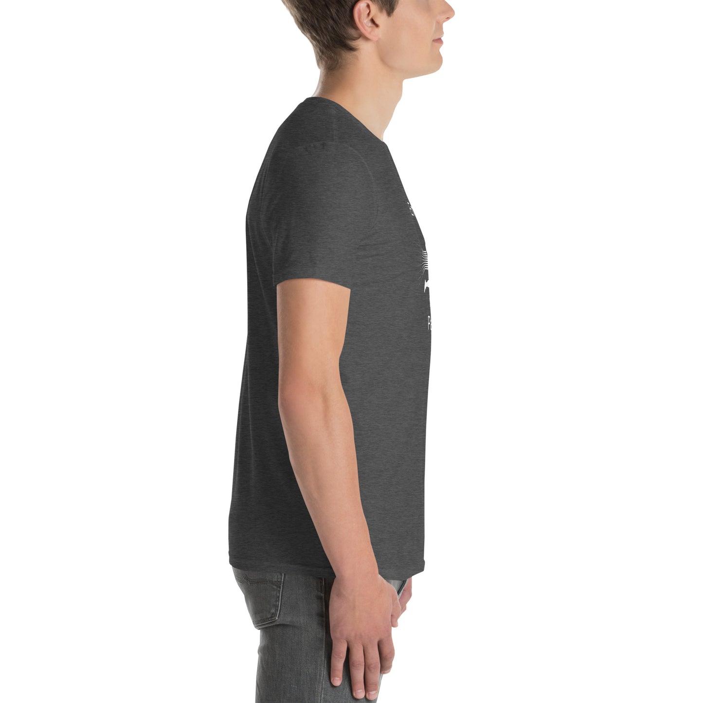 Embrace the Pace Male Runner Unisex Tee by EraofInk