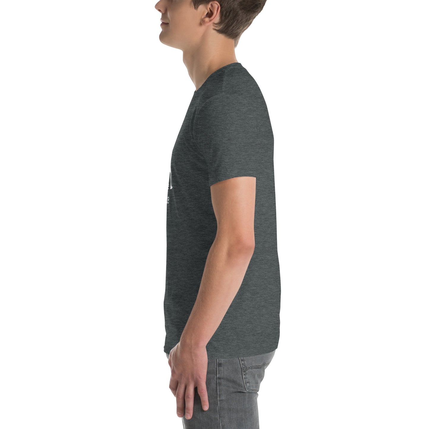 Embrace the Pace Male Runner Unisex Tee by EraofInk