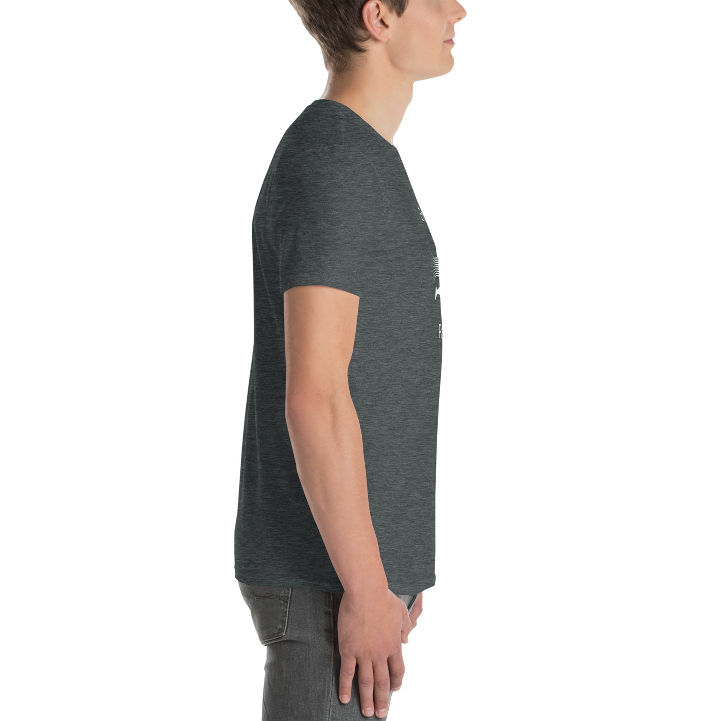 Embrace the Pace Male Runner Unisex Tee by EraofInk