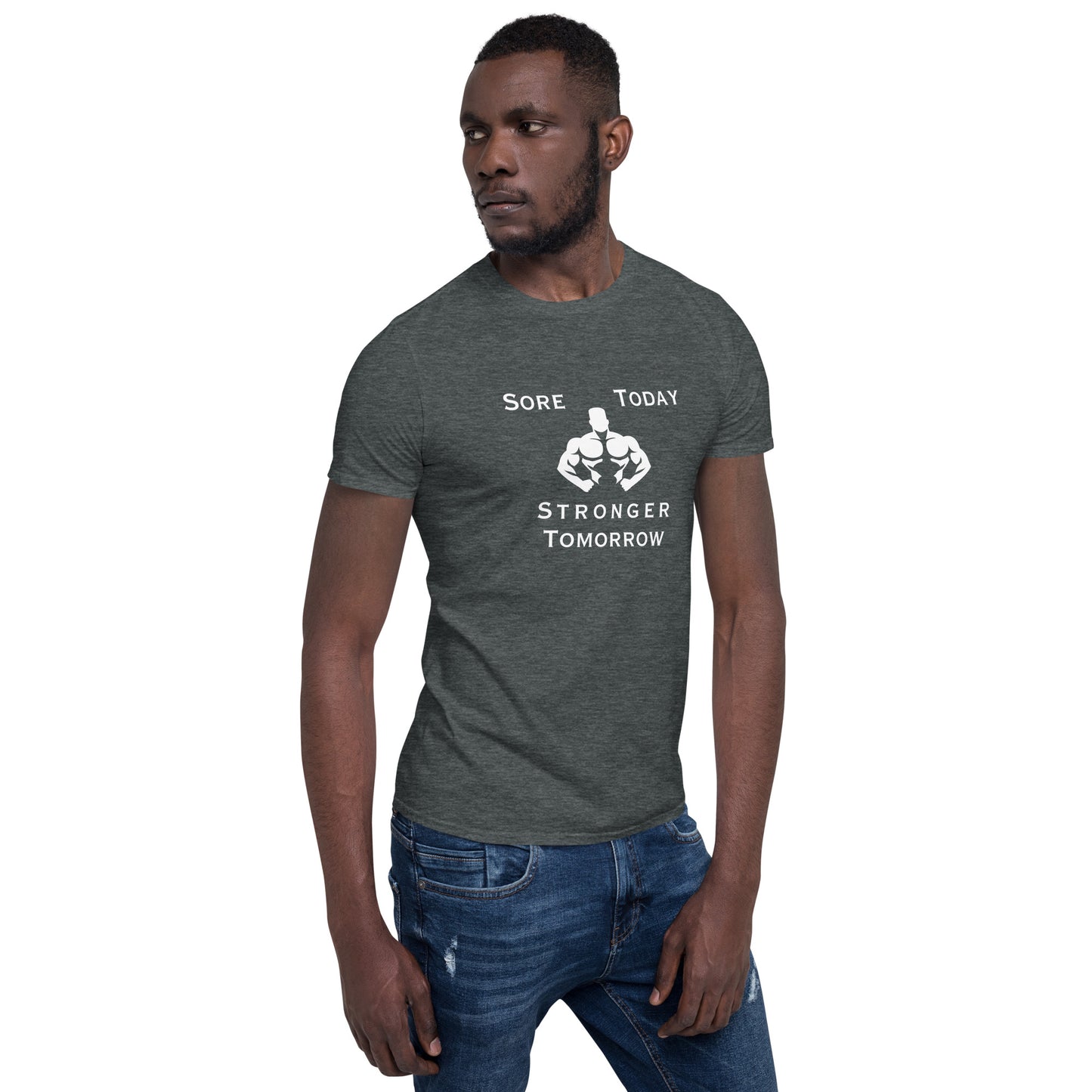Sore Today Stronger Tomorrow Unisex Tee by EraofInk