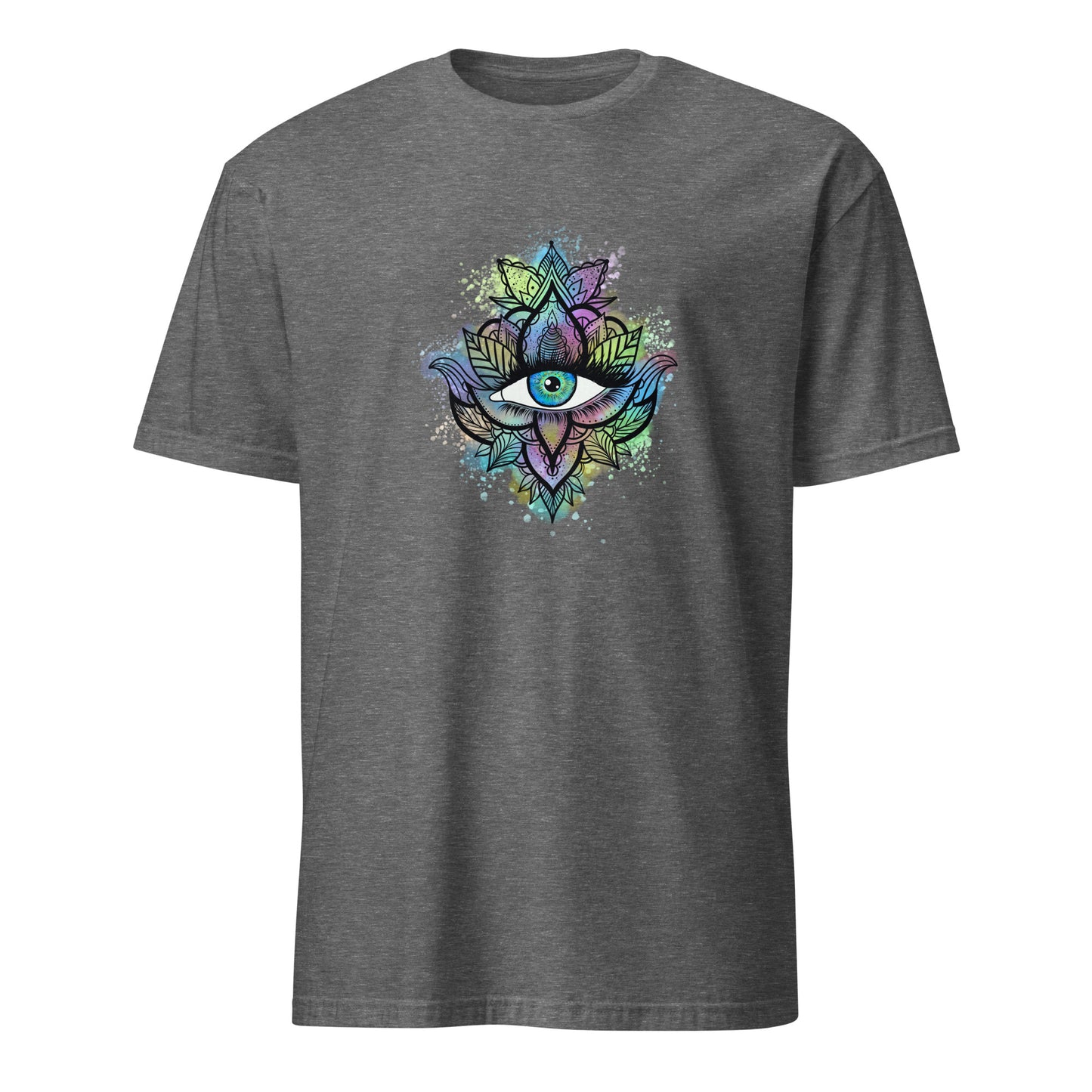 Third Eye Design With Semi Transparent Colors ** Design on Back** Unisex Tee by EraofInk