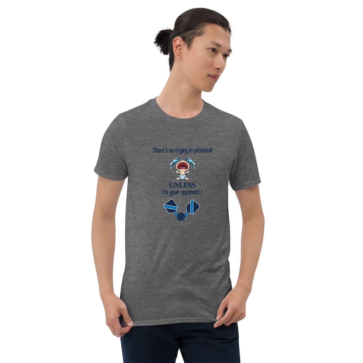There's No Crying in Pickleball Unless I'm Your Opponent Unisex Tee by EraofInk