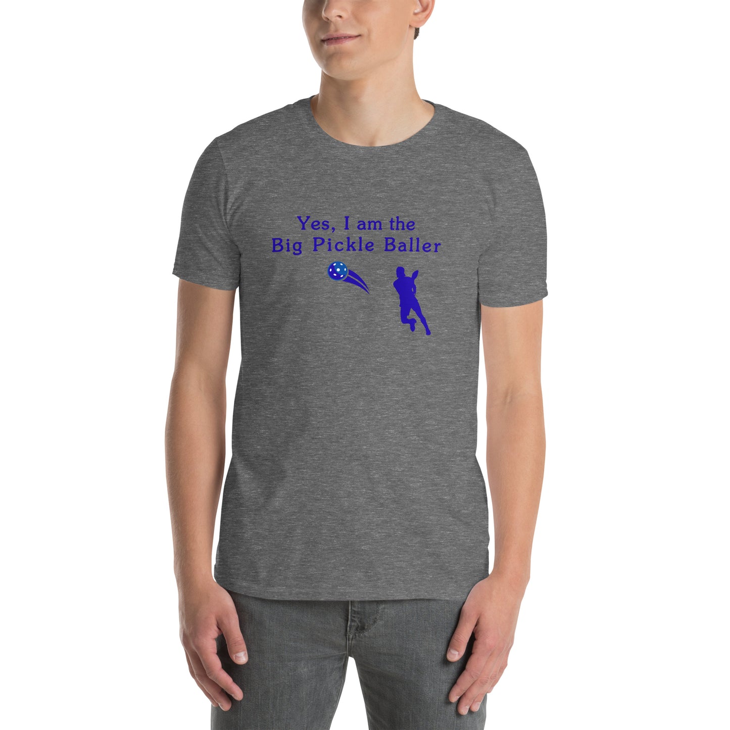 Yes, I am the Big Pickleballer Unisex Tee by EraofInk