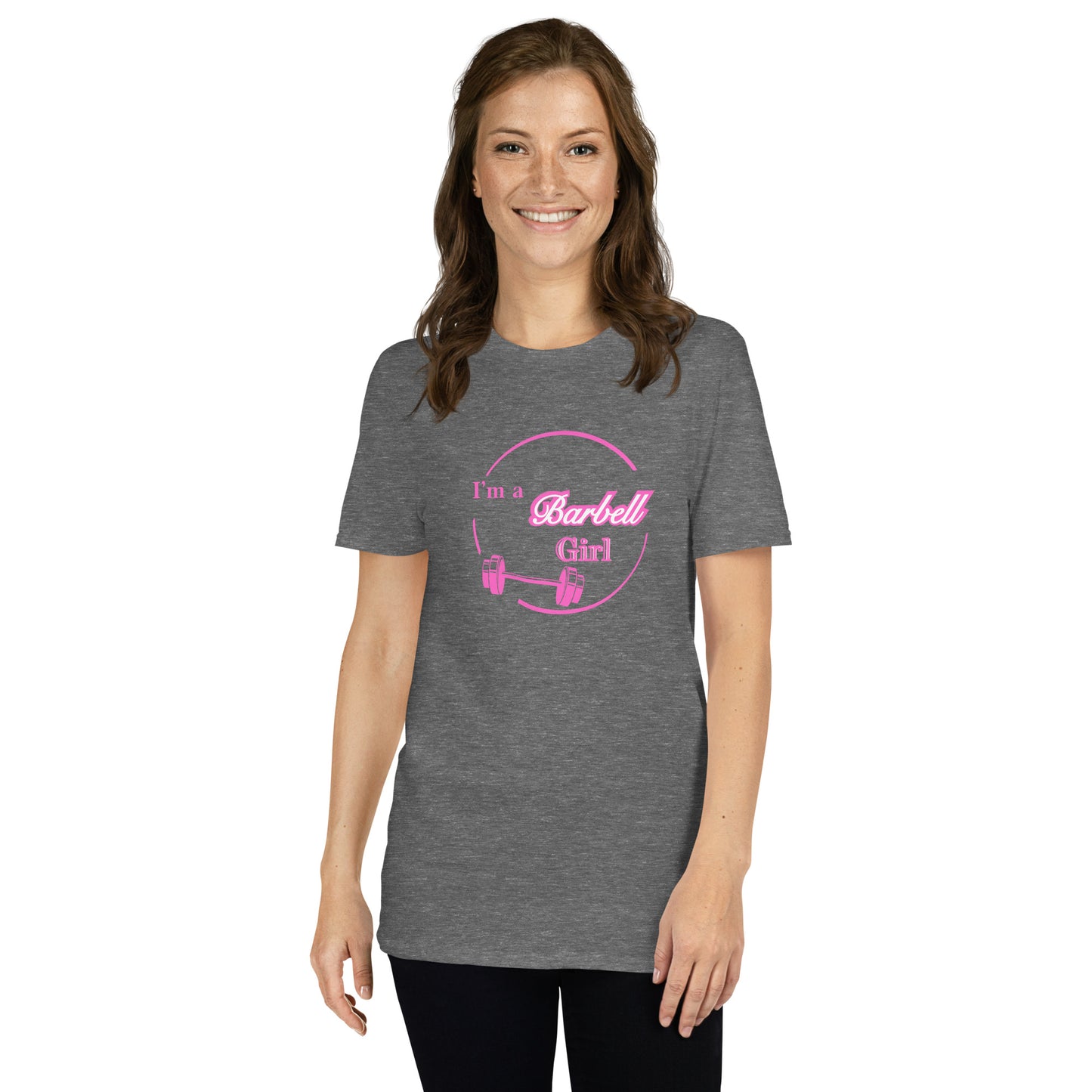I'm A Barbell Girl Unisex Tee by EraofInk