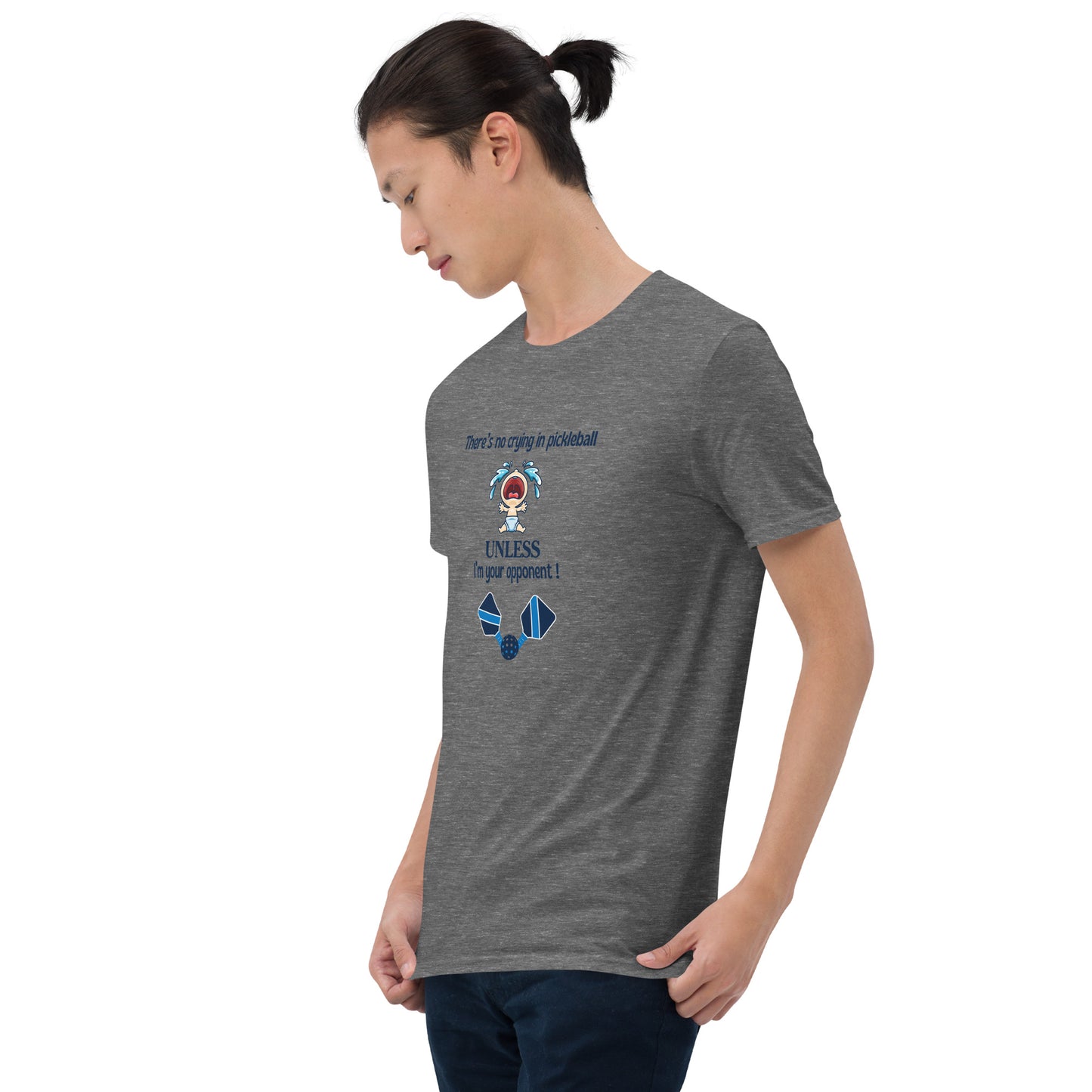 There's No Crying in Pickleball Unless I'm Your Opponent Unisex Tee by EraofInk