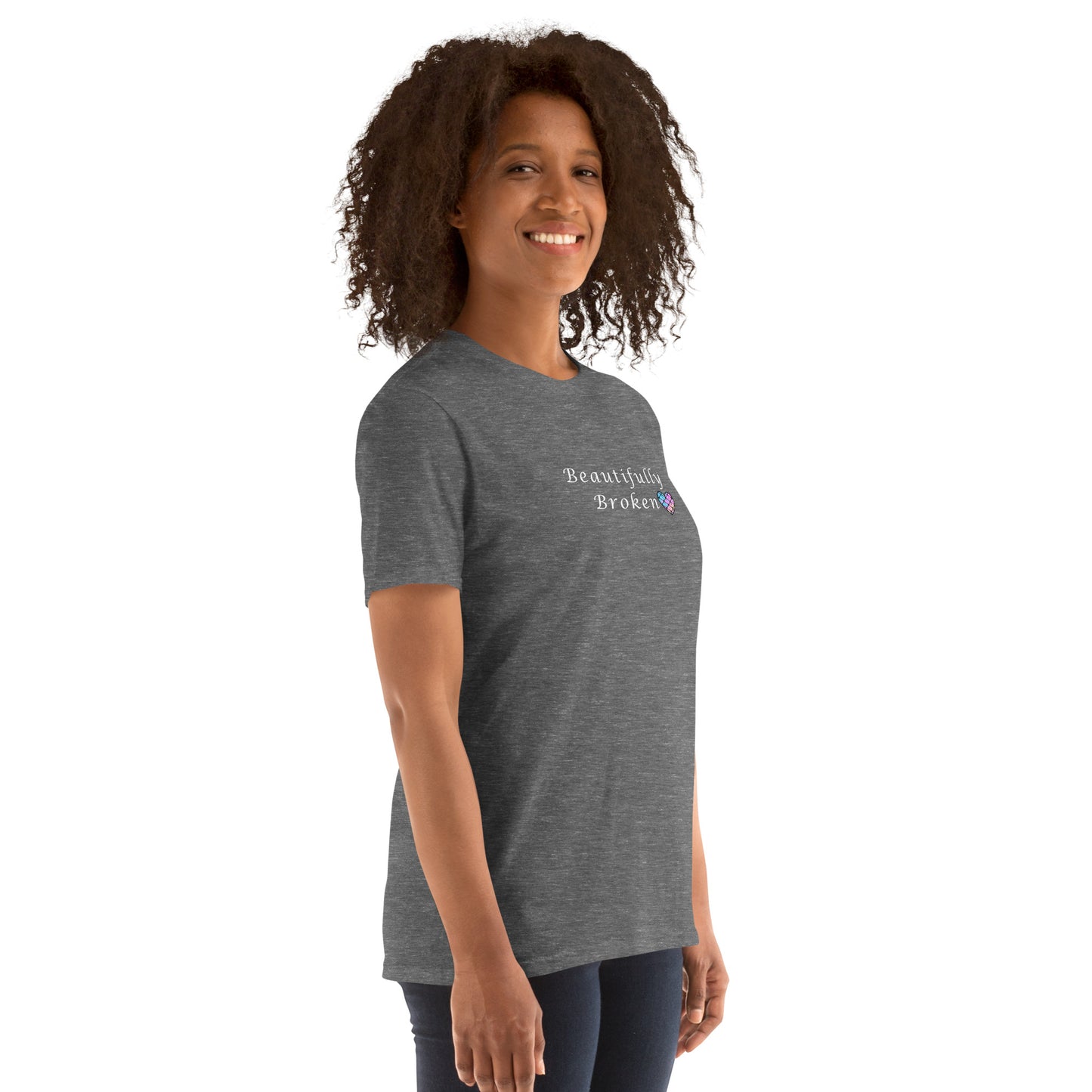 Beautifully Broken Unisex Tee by EraofInk