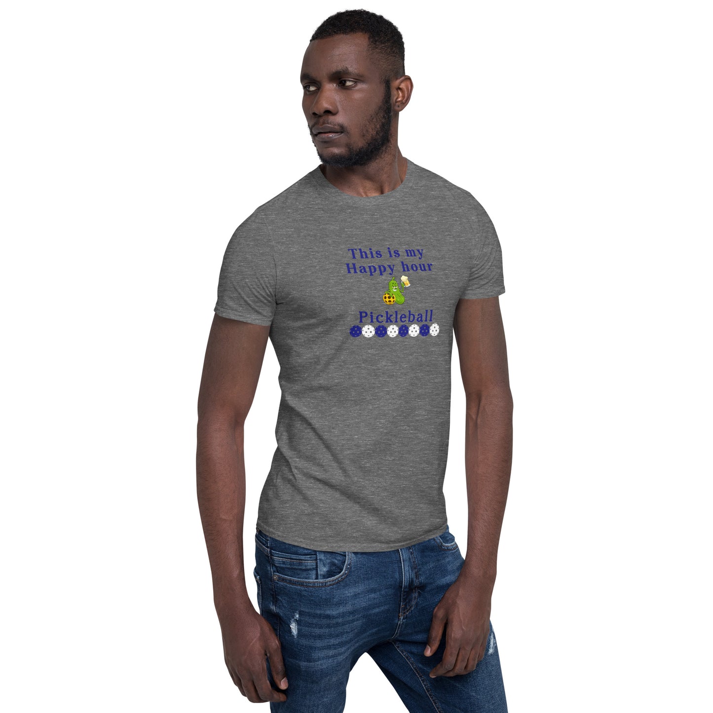 This Is My Happy Hour Unisex Tee by EraofInk