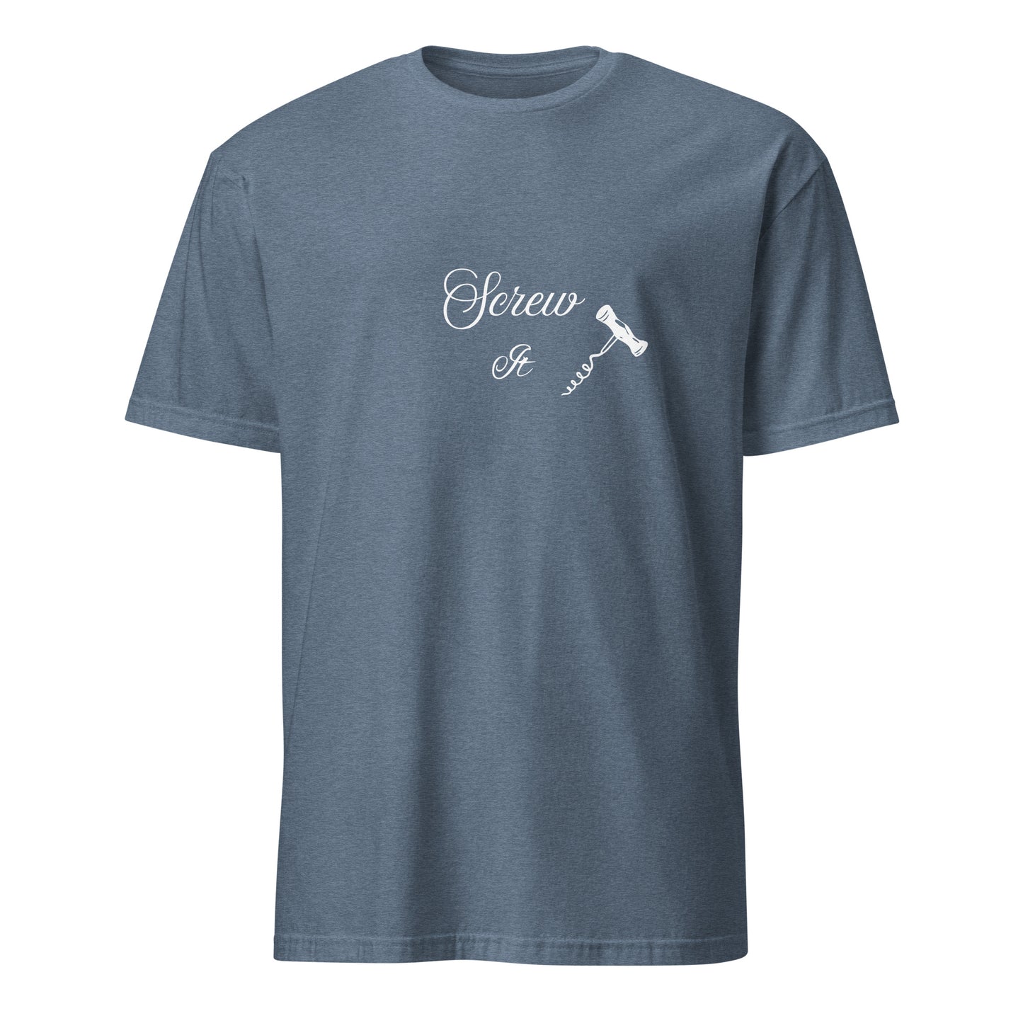 Wine Drinker's Tee Screw It by EraofInk